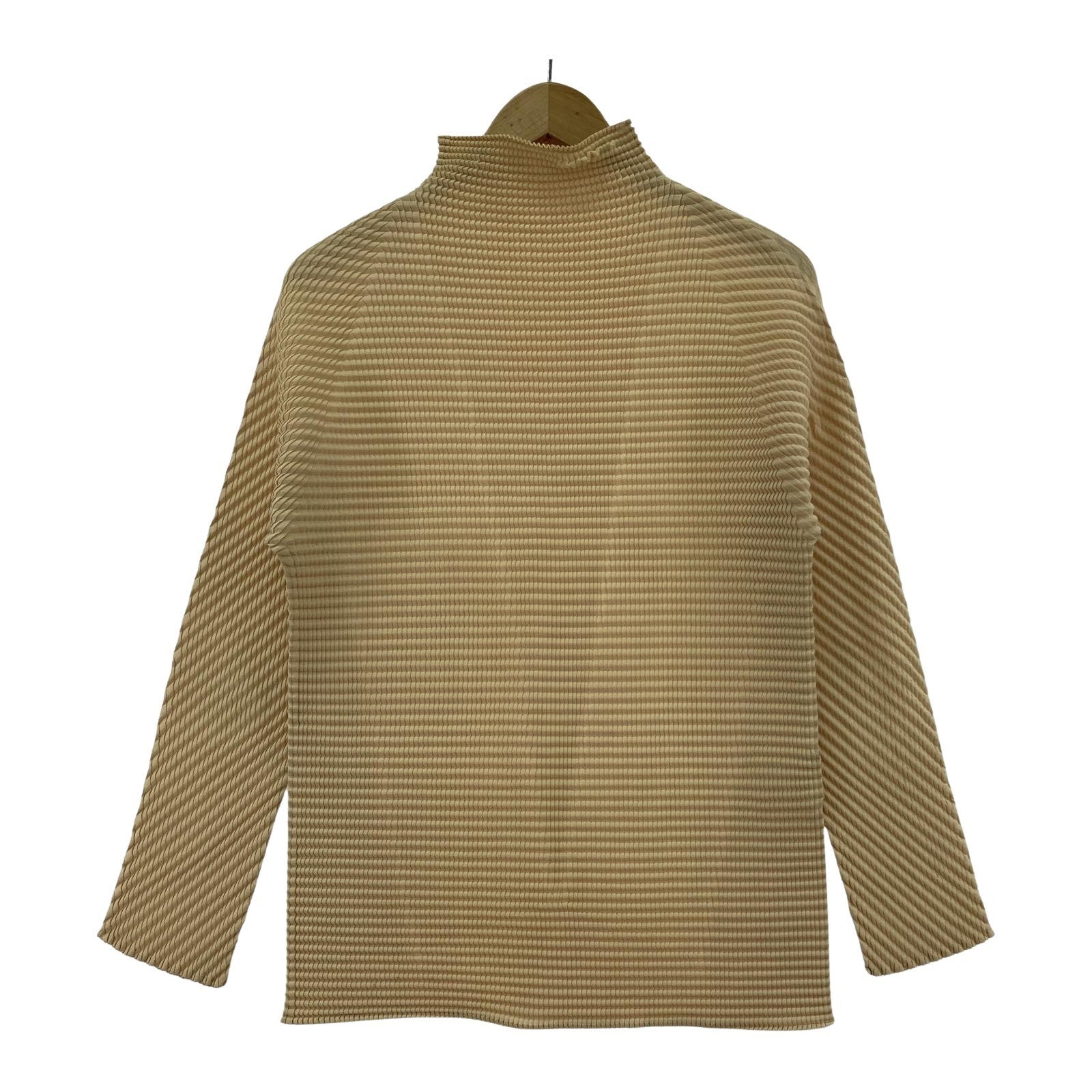 その他トップス ISSEY MIYAKE LSカットソー ベージュ M ベージュ