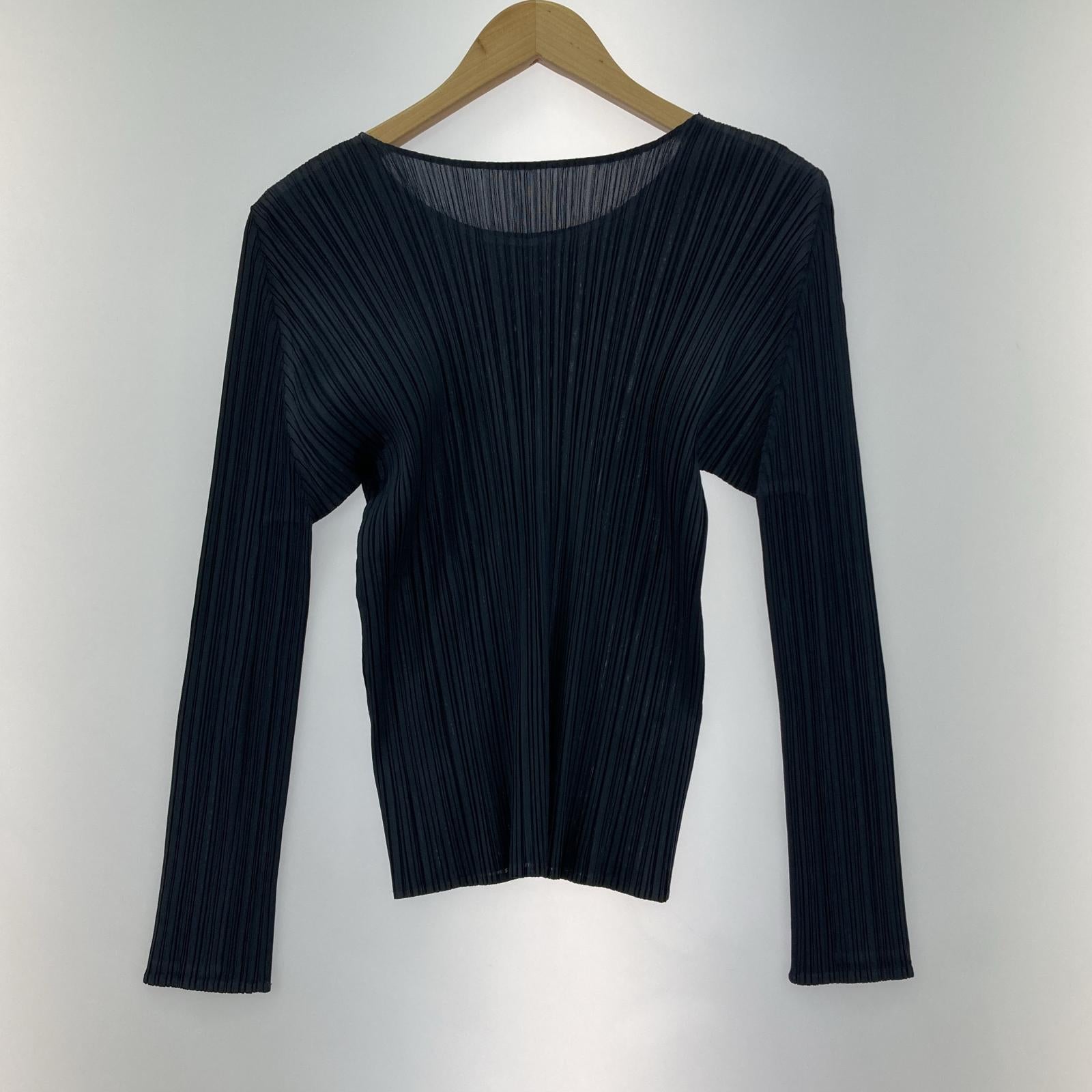 その他トップス PLEATS PLEASE LSカットソー ネイビー