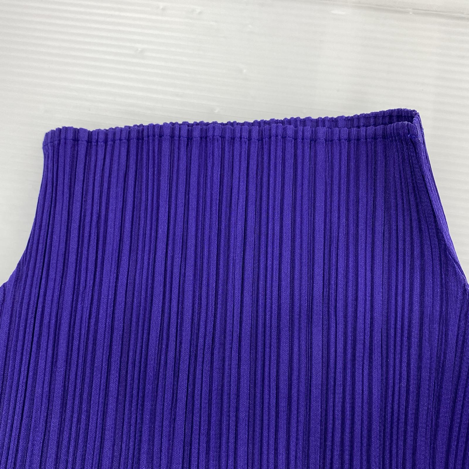 その他トップス PLEATS PLEASE LSカットソー パープル