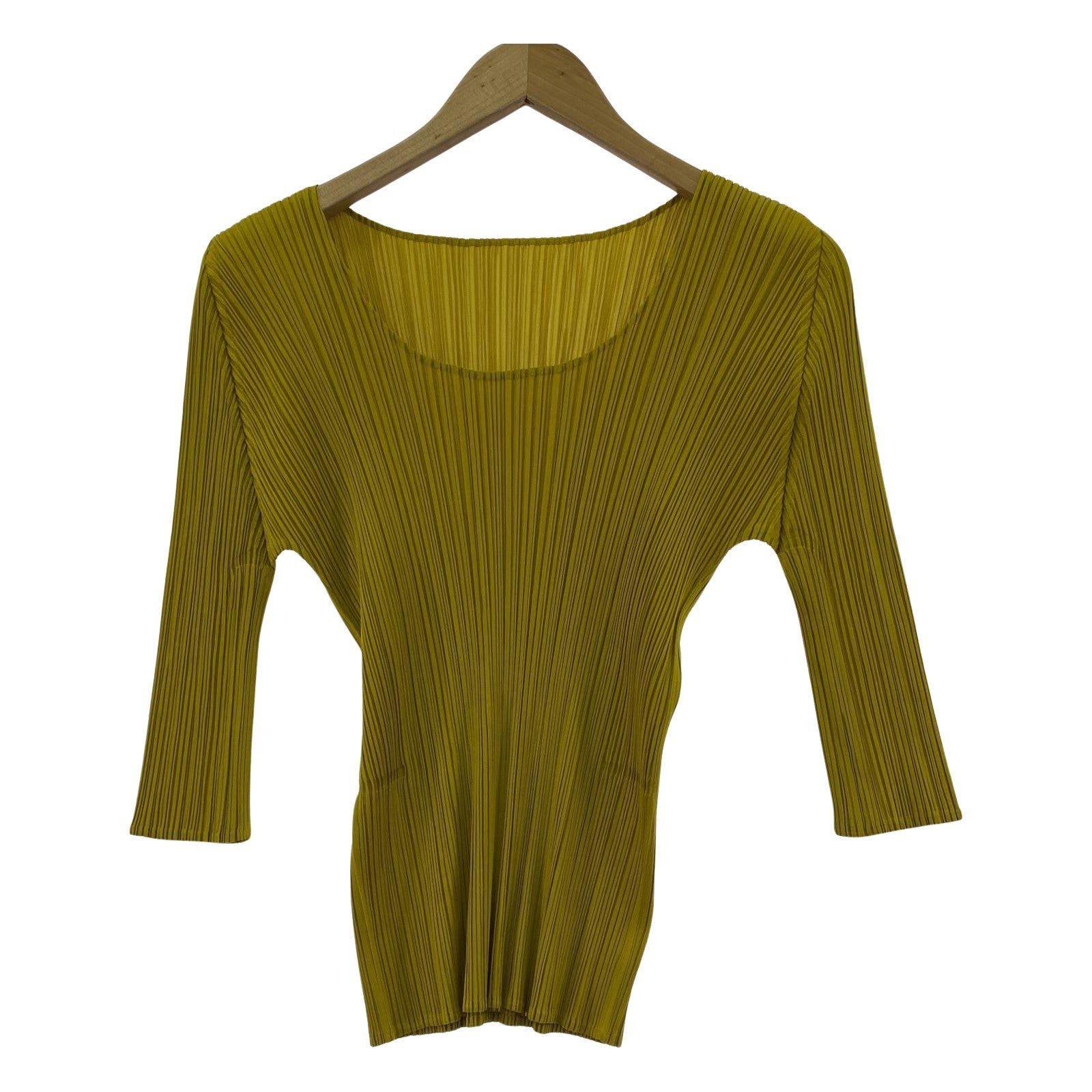 その他トップス PLEATS PLEASE LSカットソー グリーン