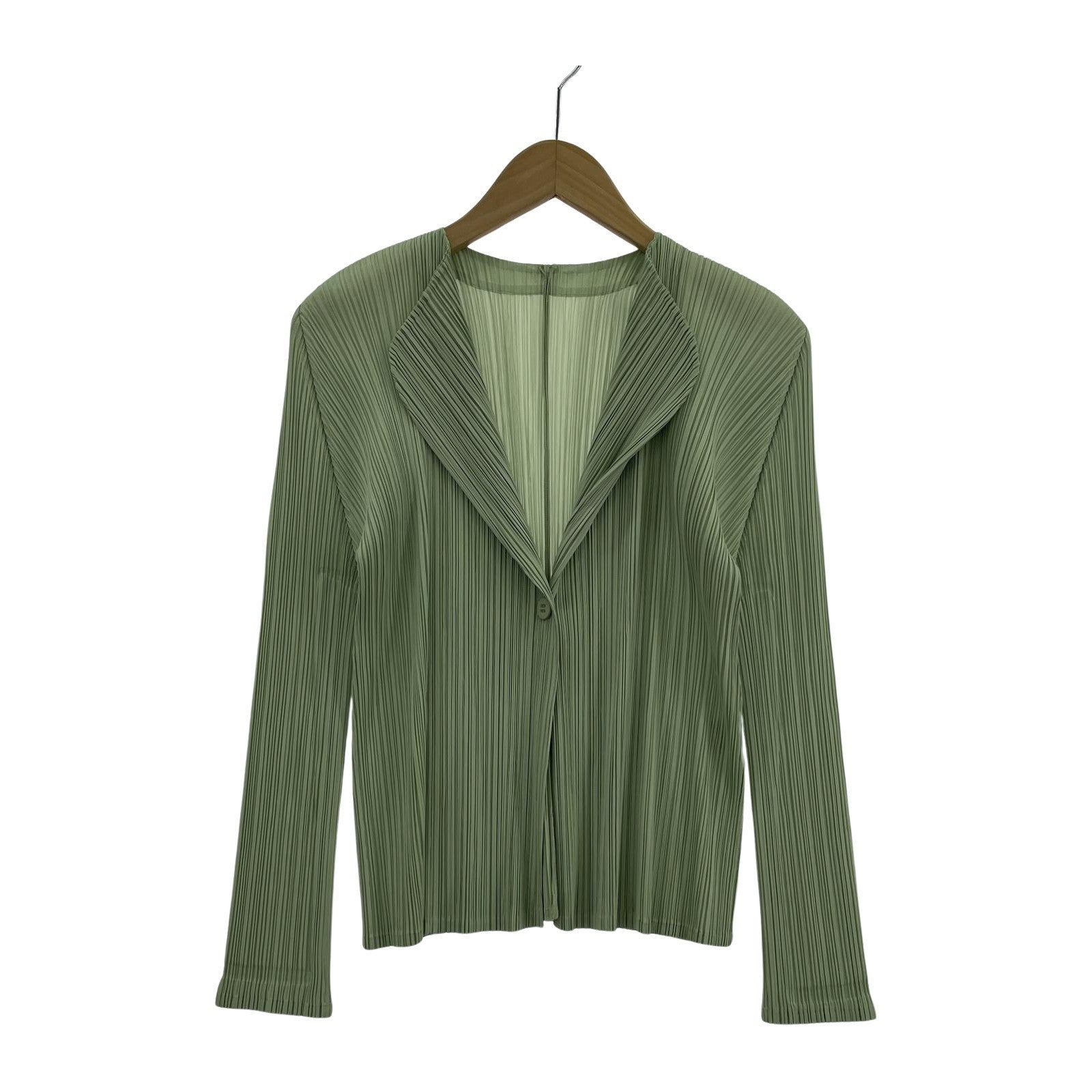 その他トップス PLEATS PLEASE プリーツカーディガン 3 GRN