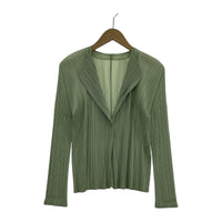 その他トップス PLEATS PLEASE プリーツカーディガン 3 GRN
