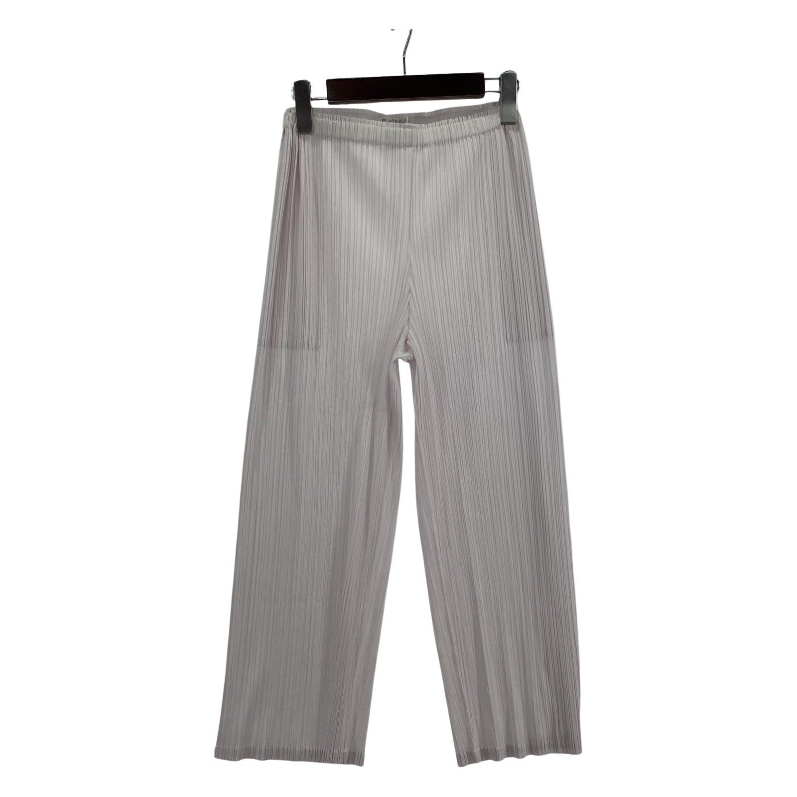 その他ボトムス PLEATS PLEASE パンツ ホワイト ホワイト