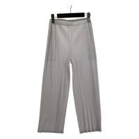 その他ボトムス PLEATS PLEASE パンツ ホワイト ホワイト