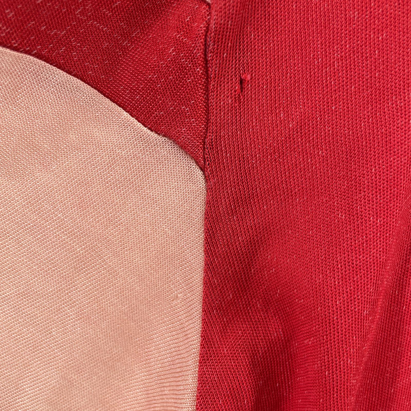 その他トップス OLD・VINTAGE フットボールT レッド レッド