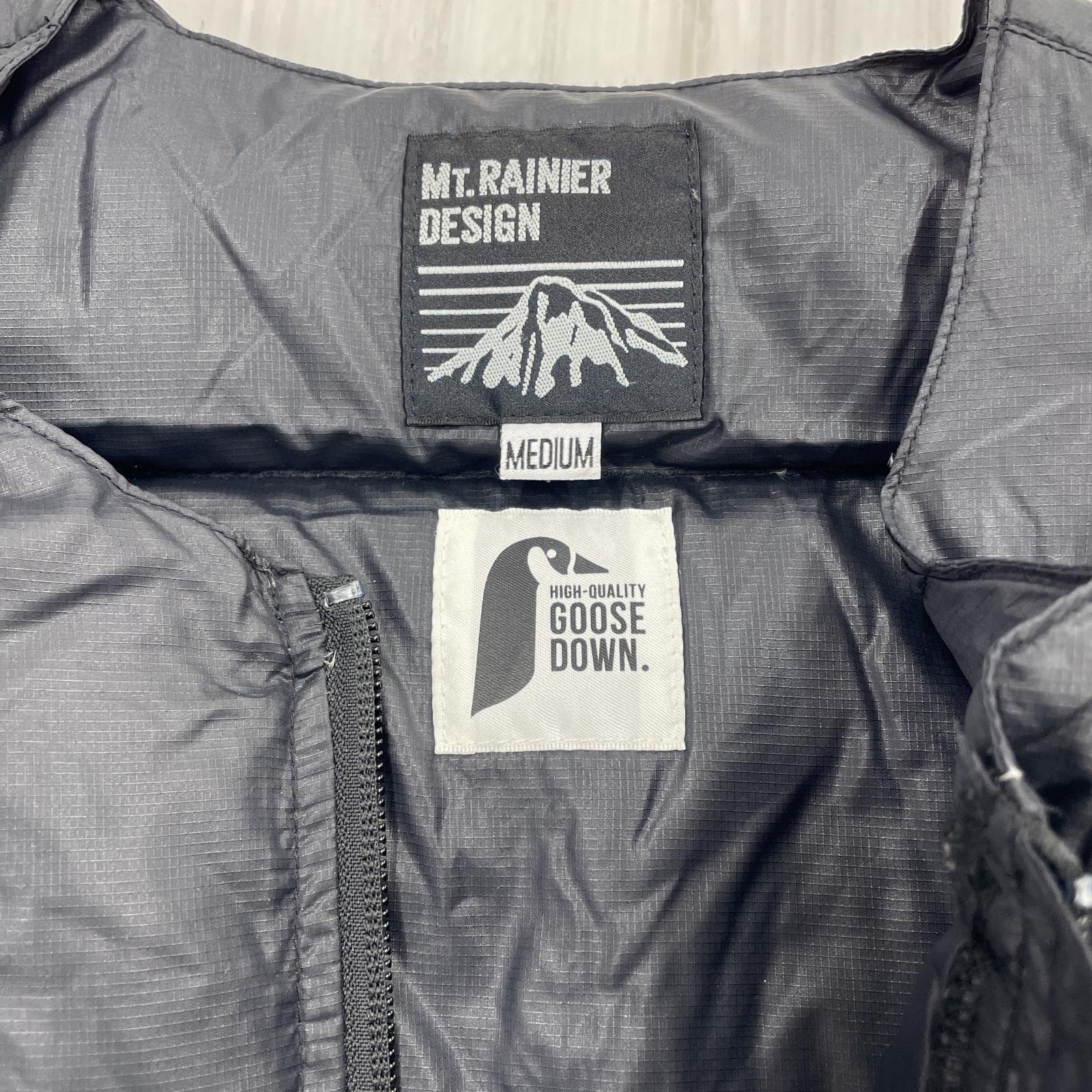 その他アウター Mt RAINIER DESIGN ダウンジャケット M M ブラック