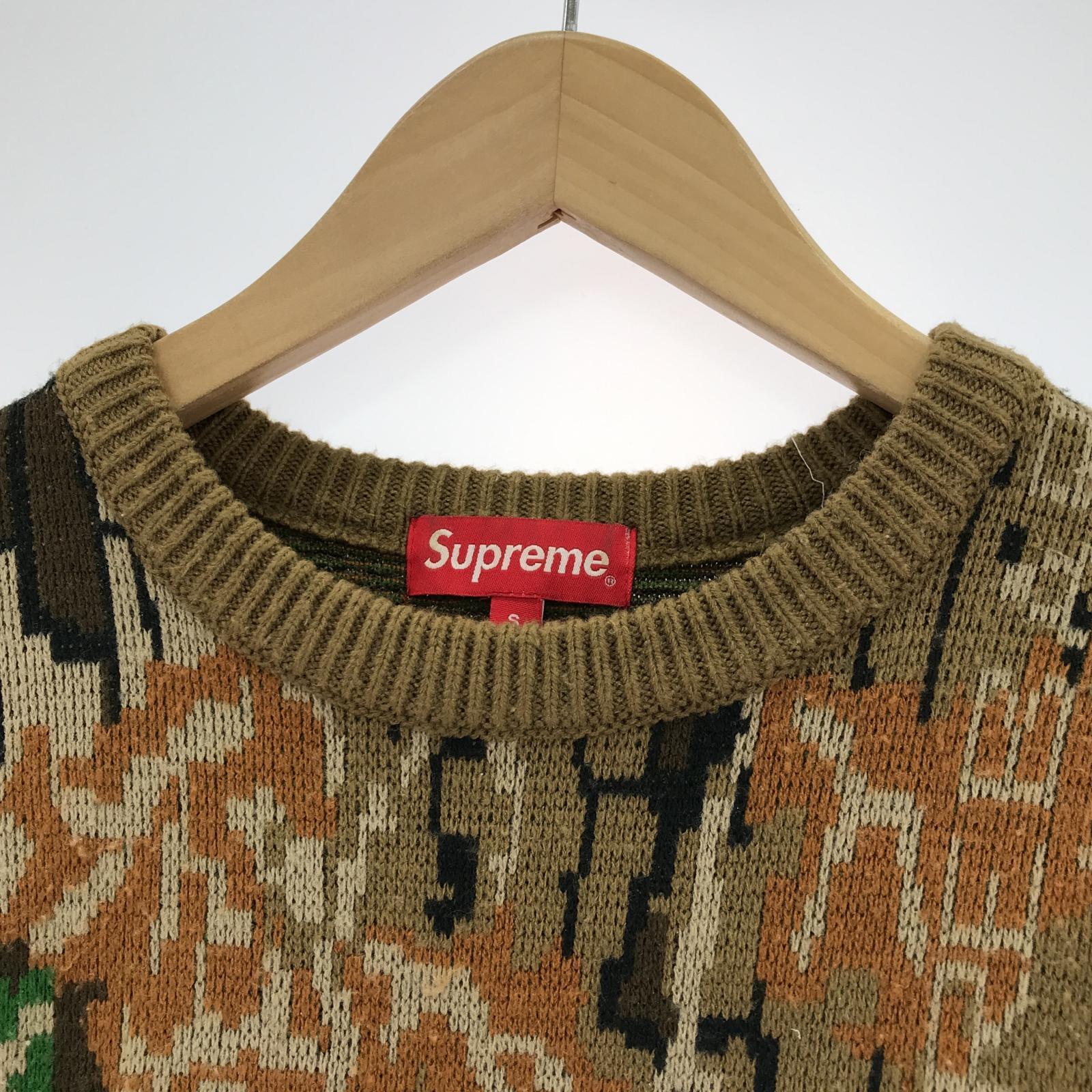 その他トップス Supreme 22AW Trebark Camo Sweater S