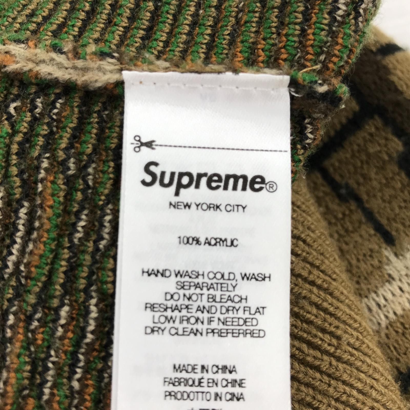 その他トップス Supreme 22AW Trebark Camo Sweater S