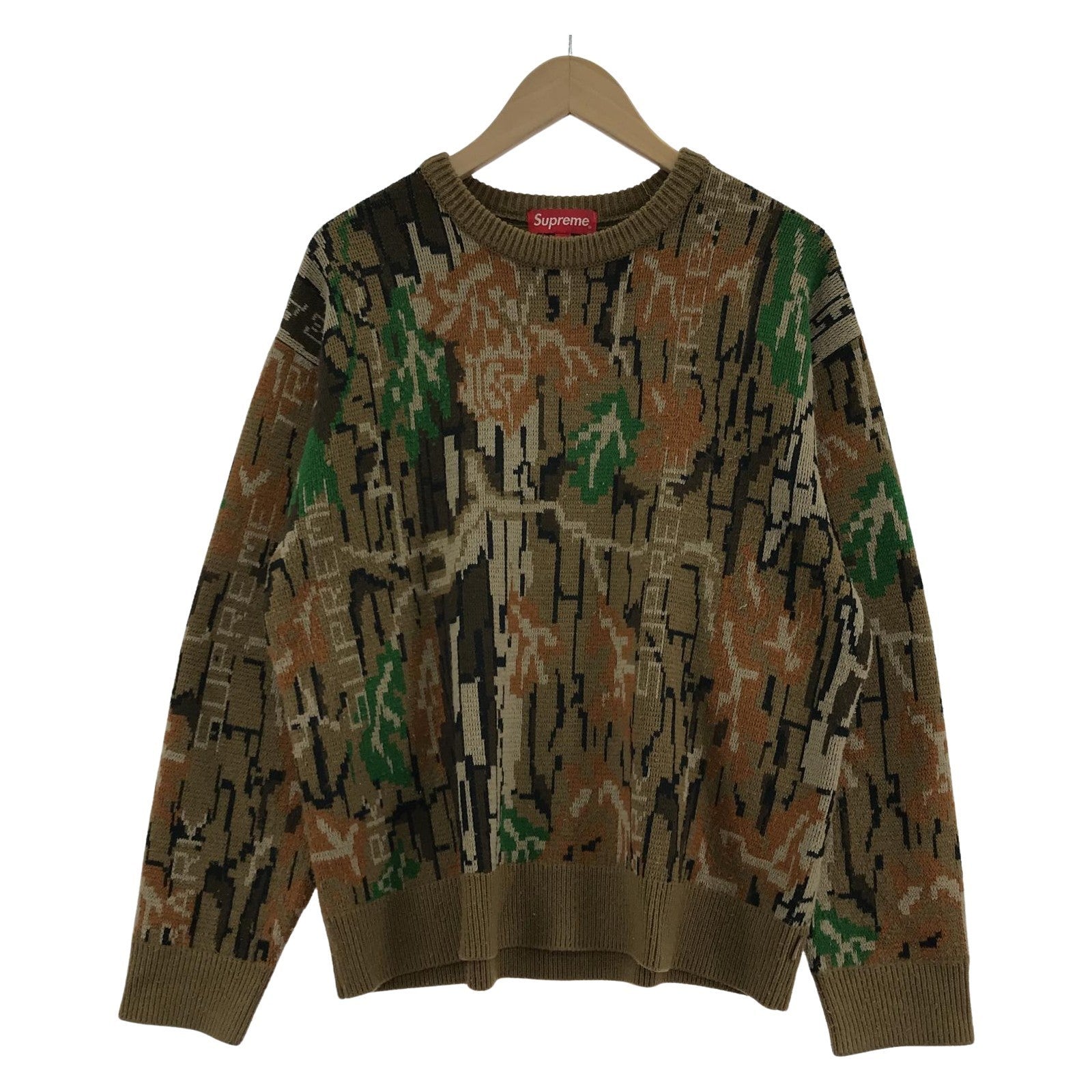 その他トップス Supreme 22AW Trebark Camo Sweater S