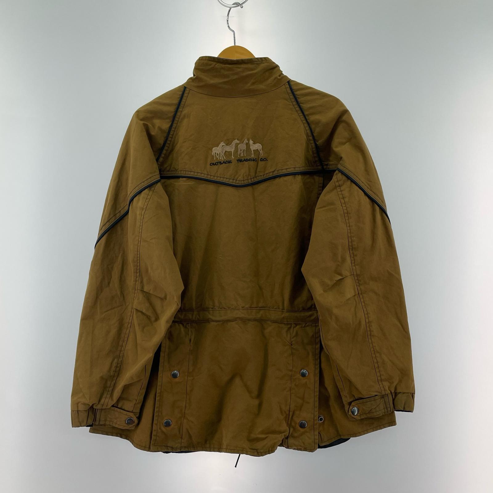 その他アウター OUTBACK オイルド ジャケット ブラウン ブラウン