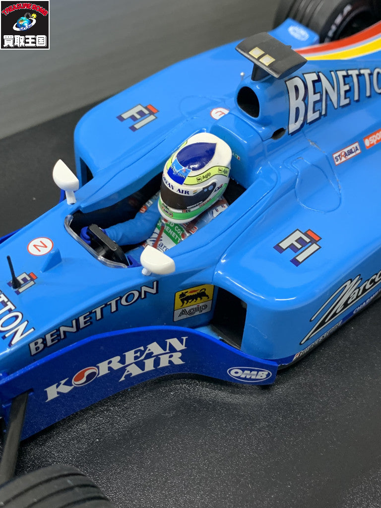 MINICHAMPS 1/18 Benetton Playlife B200 G.Fisichella #11 スケールカー