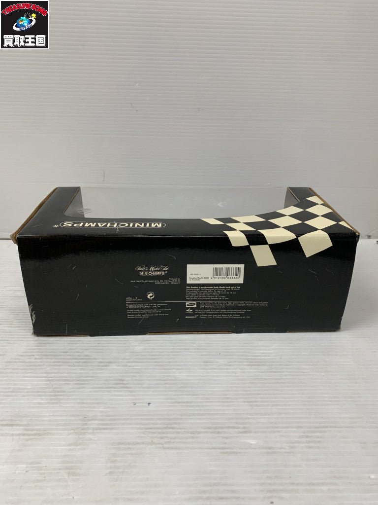 MINICHAMPS 1/18 Benetton Playlife B200 G.Fisichella #11 スケールカー
