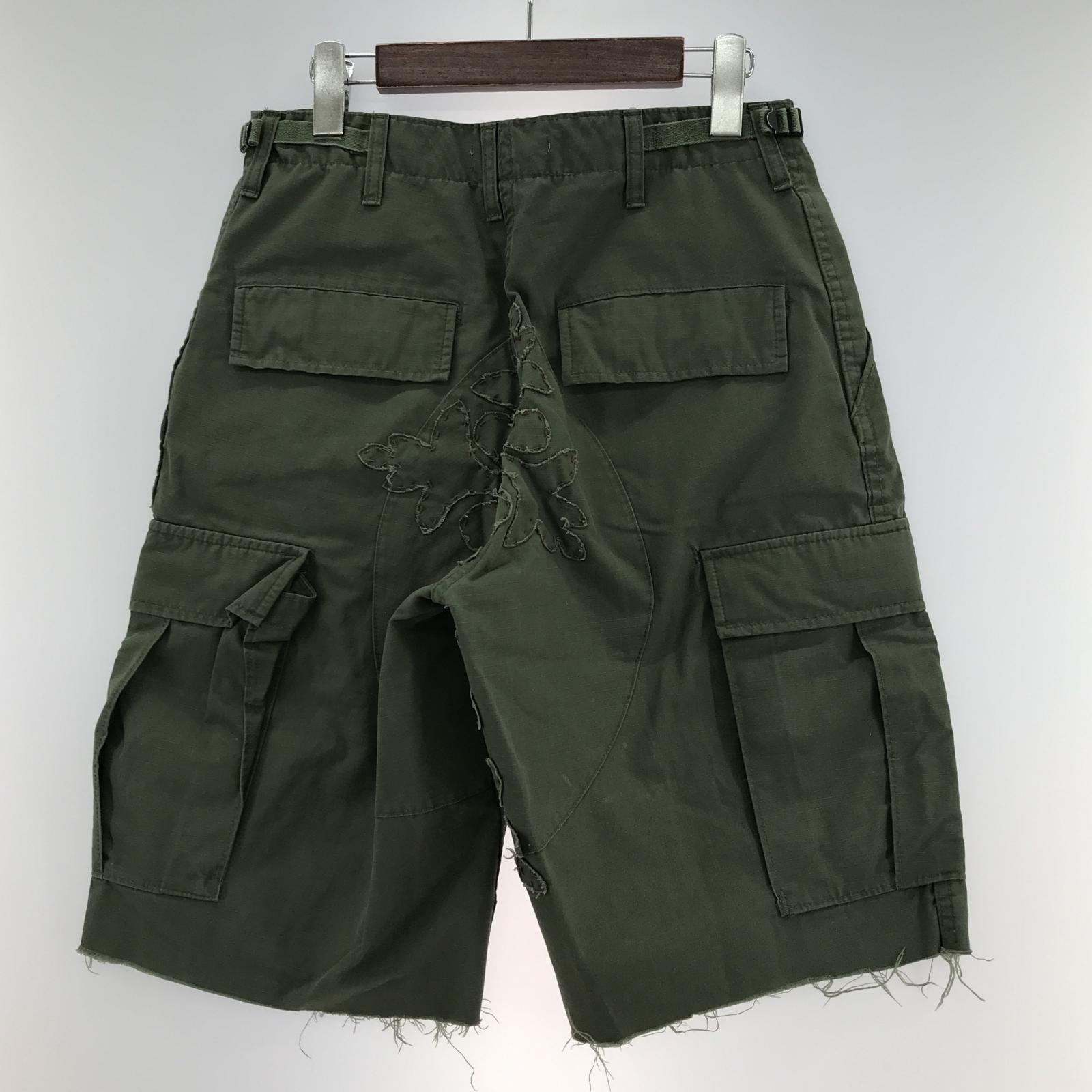 その他ボトムス dahl'ia リメイクカーゴショーツ KHK S カーキ