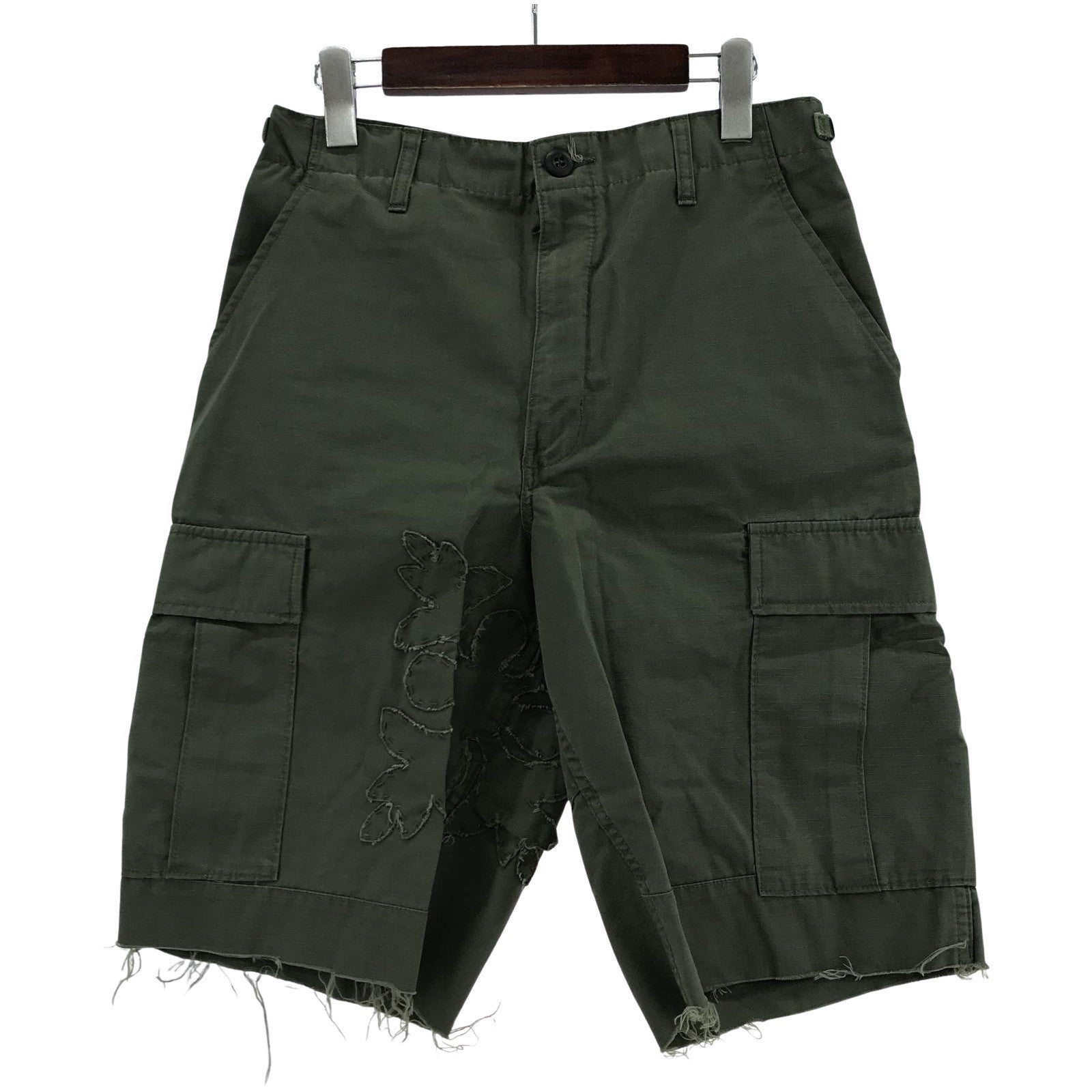 その他ボトムス dahl'ia リメイクカーゴショーツ KHK S カーキ