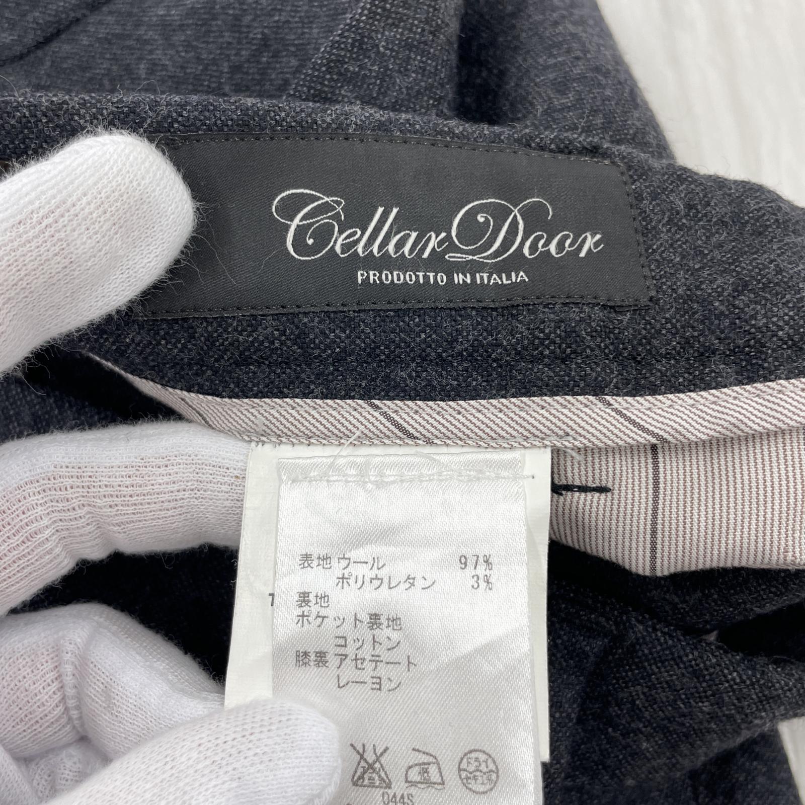 その他ボトムス Cellar Door ウールスラックス 50 グレー