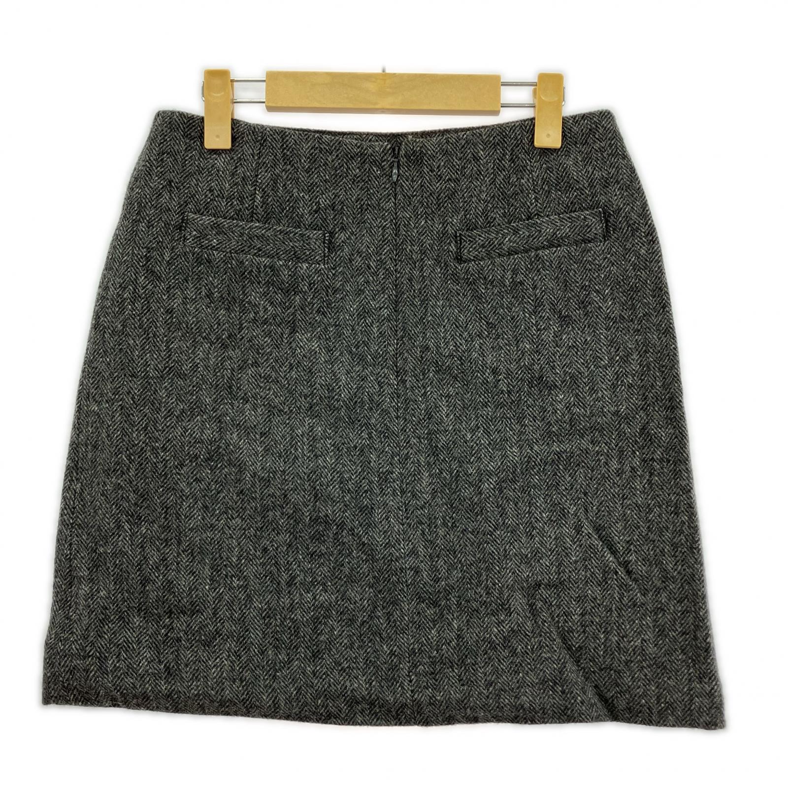 スカート THE SHINZONE HERRINGBONE MINI 36 ブラック