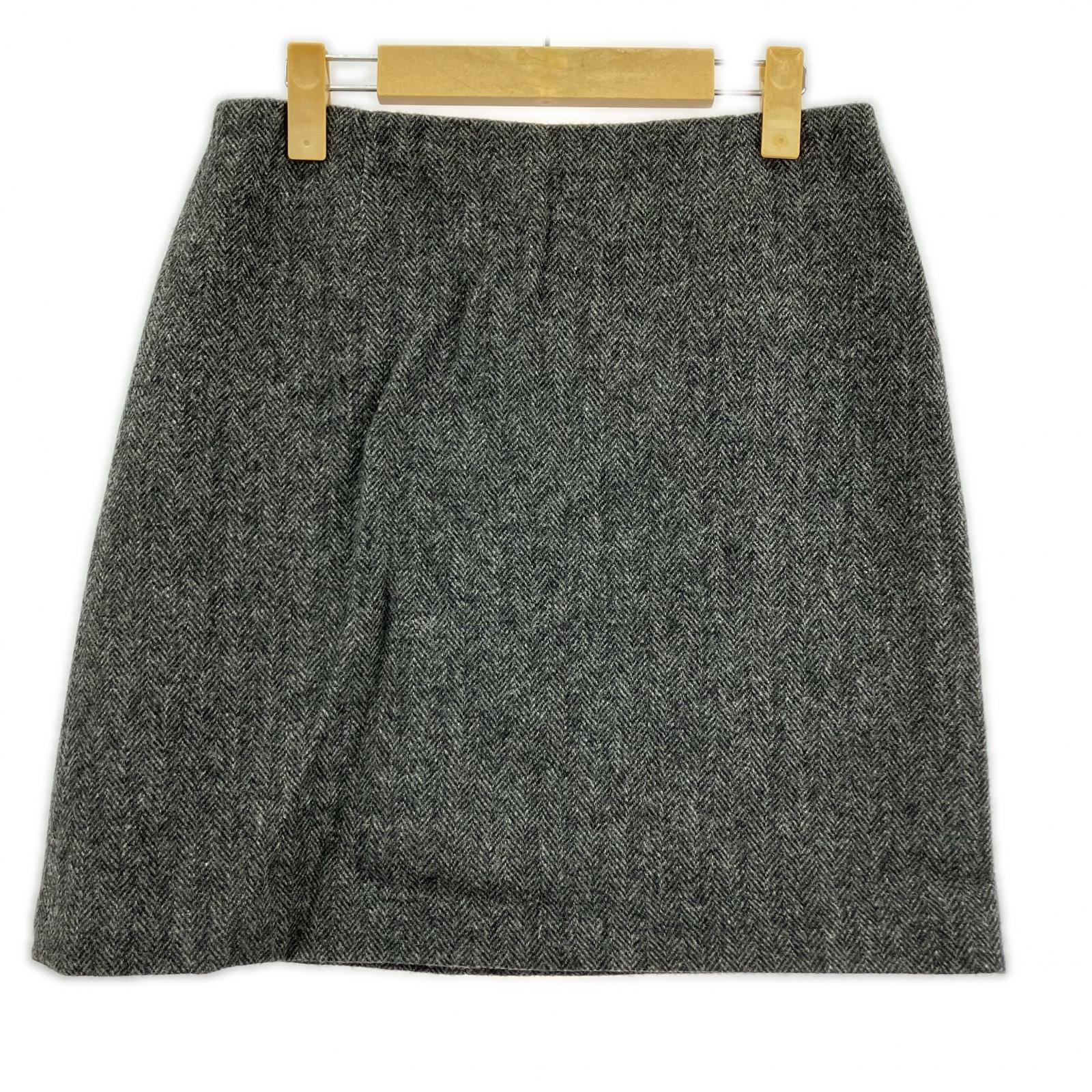 スカート THE SHINZONE HERRINGBONE MINI 36 ブラック