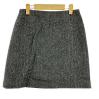 スカート THE SHINZONE HERRINGBONE MINI 36 ブラック