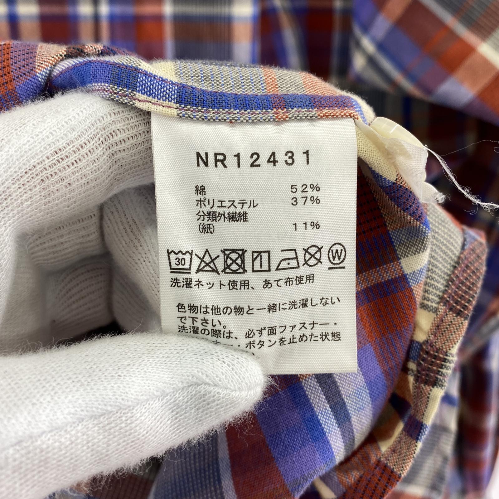 長袖シャツ THE NORTH FACE L/Sチェックシャツ (S) S
