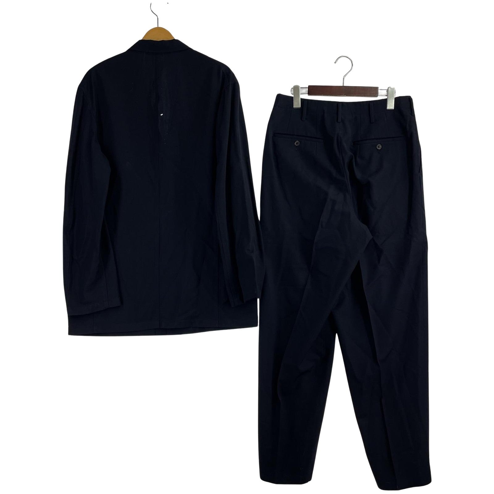 セットアップ Y's for men 90s ウールセットアップ 紺 (M) M ネイビー