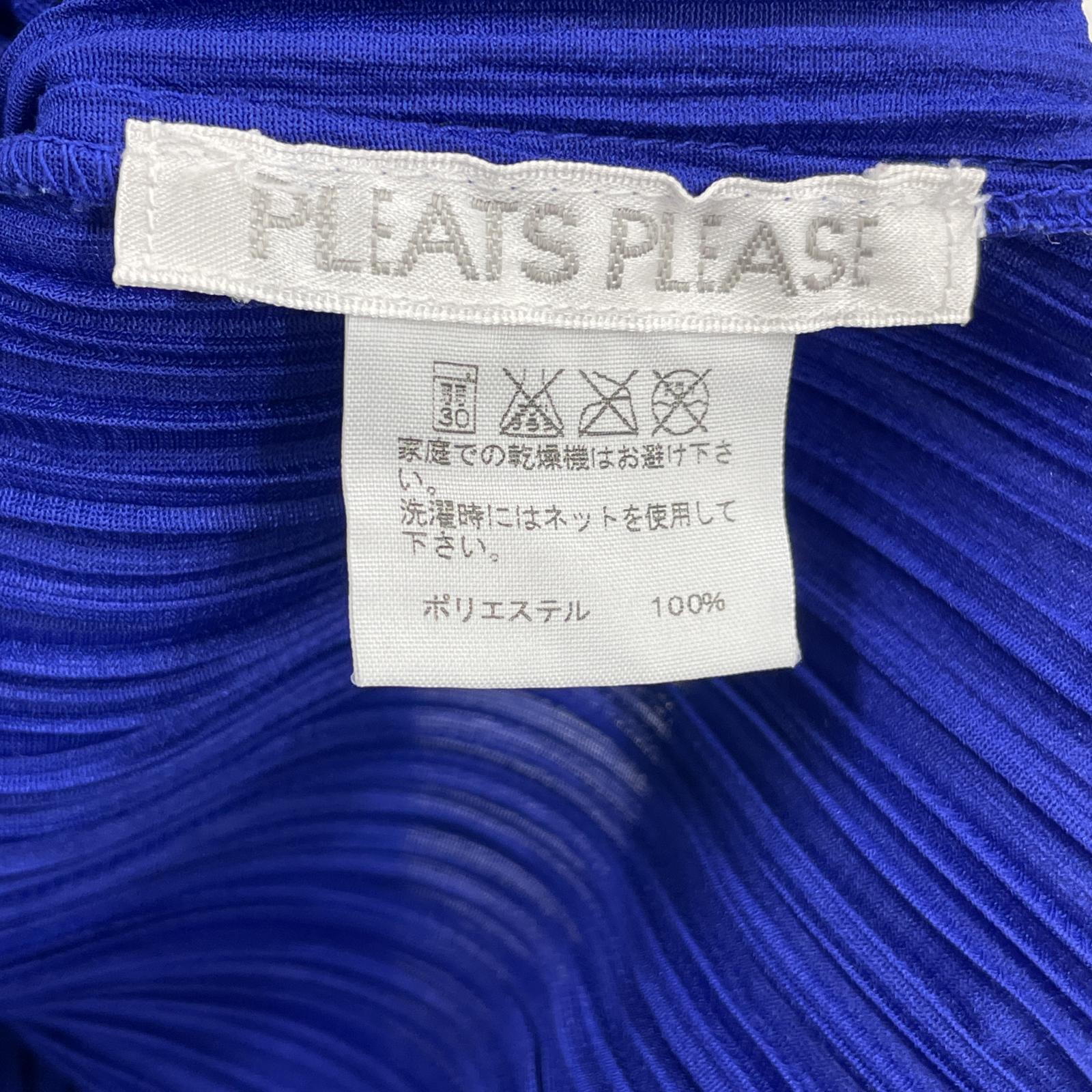 その他トップス PLEATS PLEASE LSカットソー ブルー