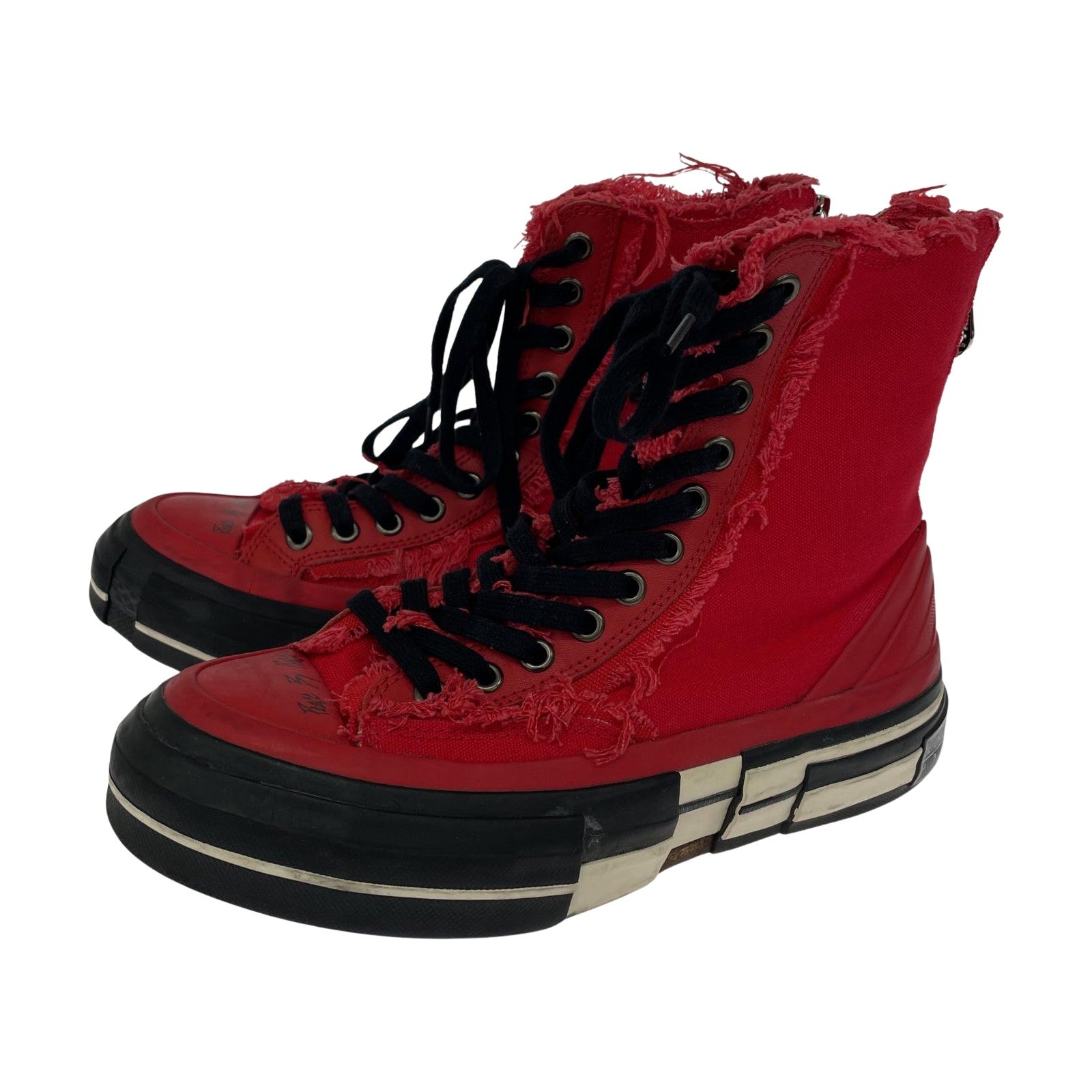 その他靴 Yohji Yamamoto×VESSEL ハイカットスニー 24cm (US6 UK5 1/2 EU38) レッド