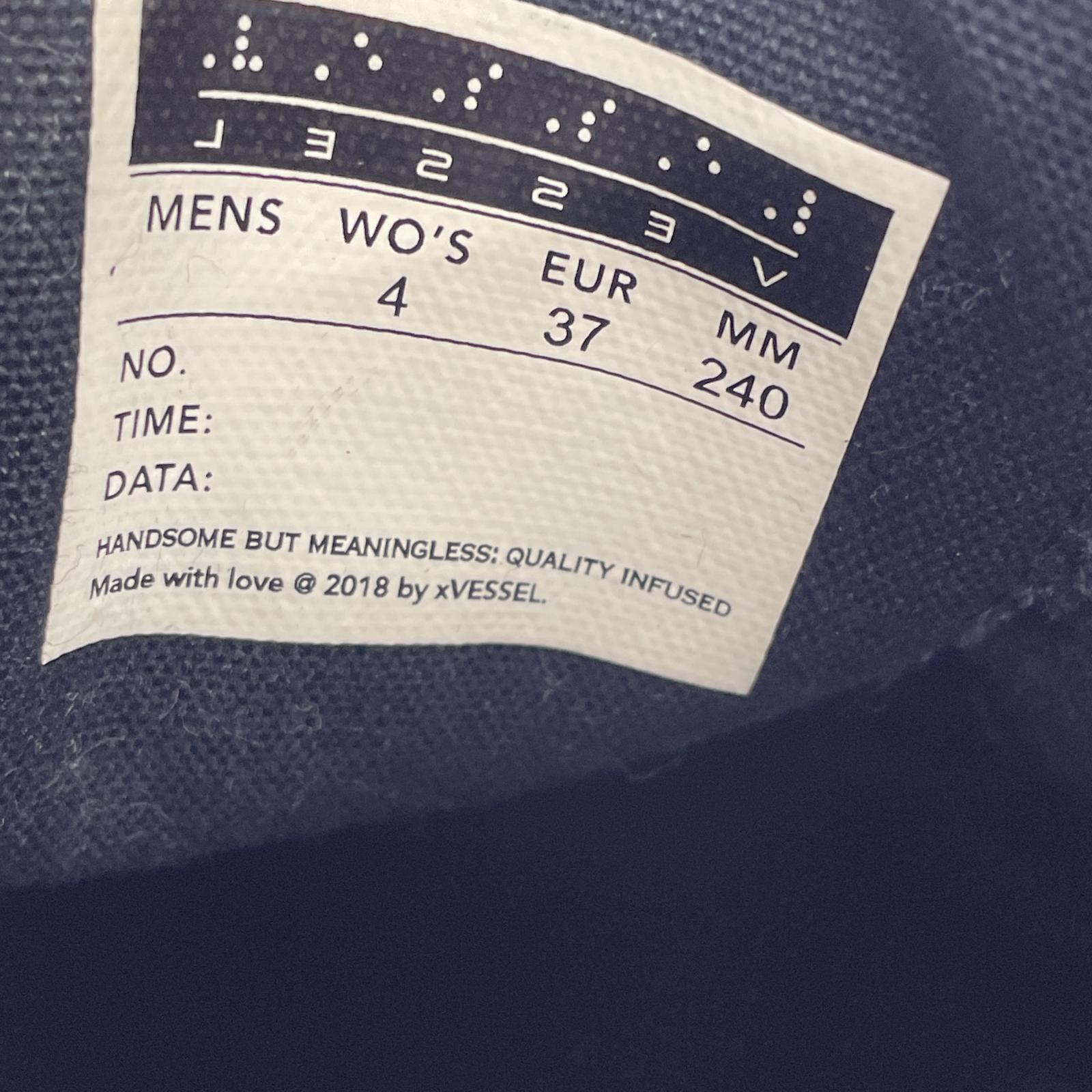 その他靴 Yohji Yamamoto×VESSEL ローカットスニー 24cm (US6 UK5 1/2 EU38) ブラック