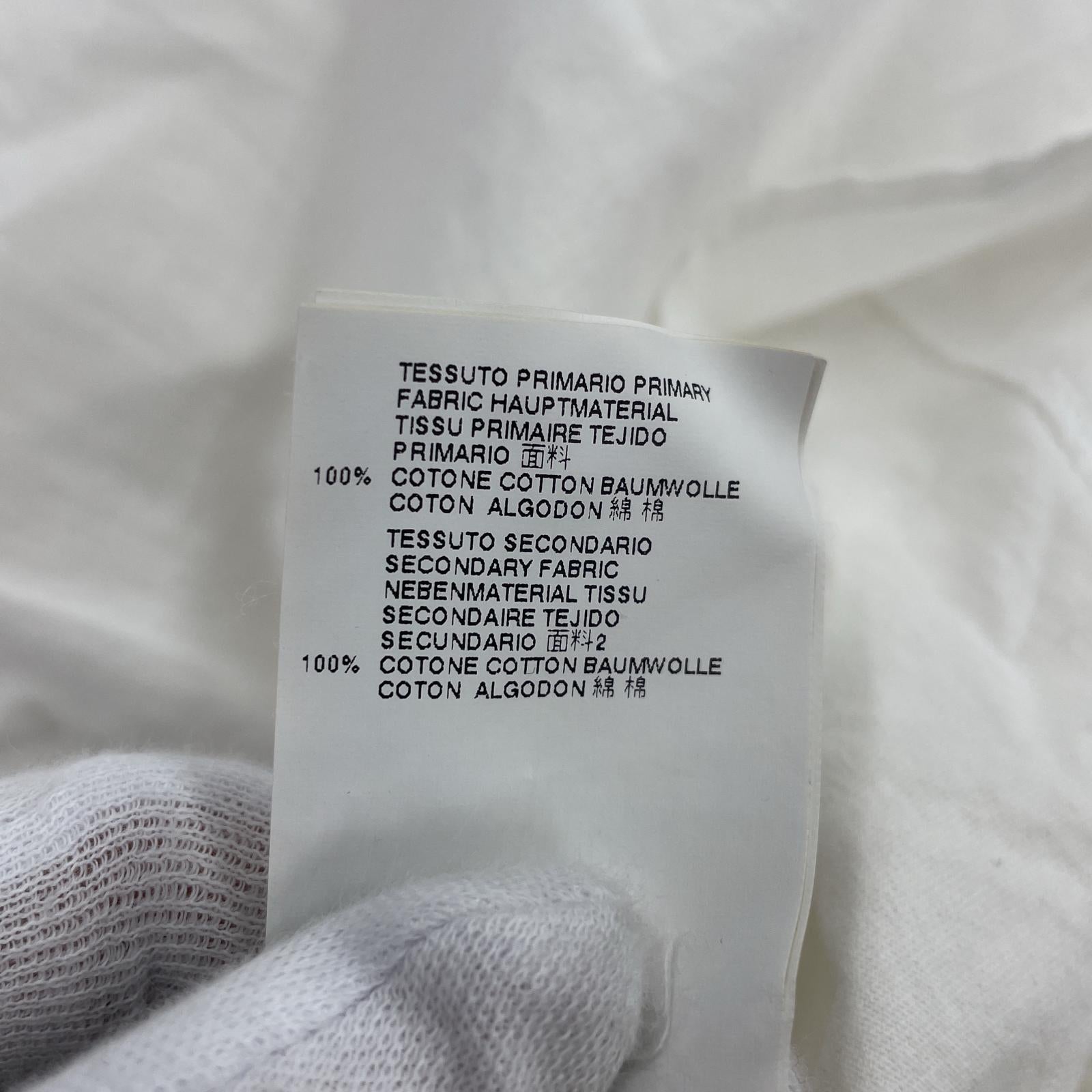 その他トップス MM6/レイヤードTee/S/WHT S ホワイト