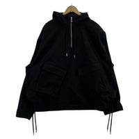 その他アウター Nike/JordanxTravis Scott/Harf Zip Denim Jacket/XXL/BLK ブラック