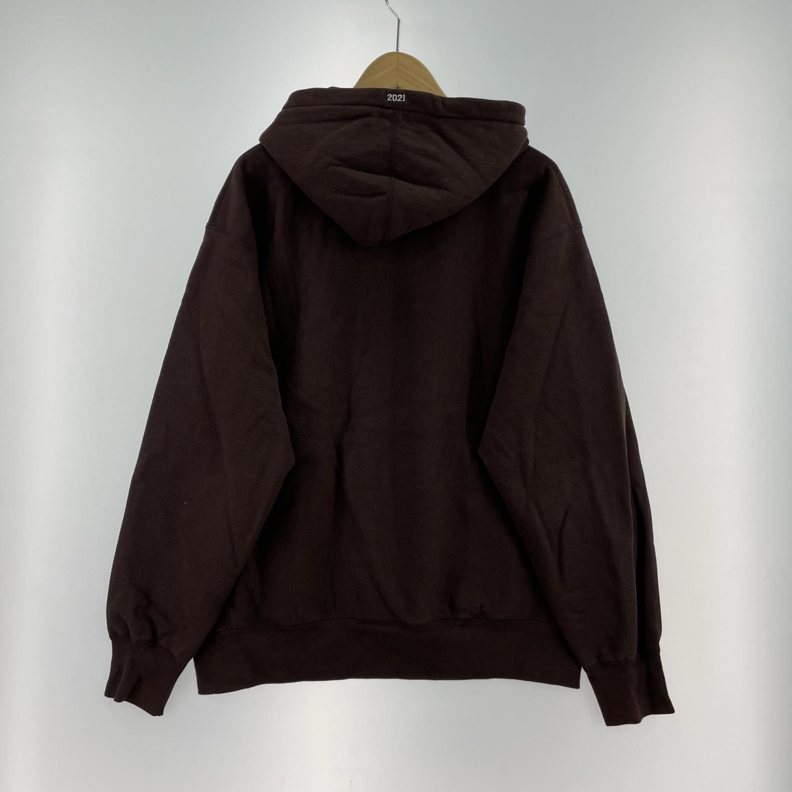 その他トップス Supreme ボックスロゴ パーカー ブラウン M M ブラウン