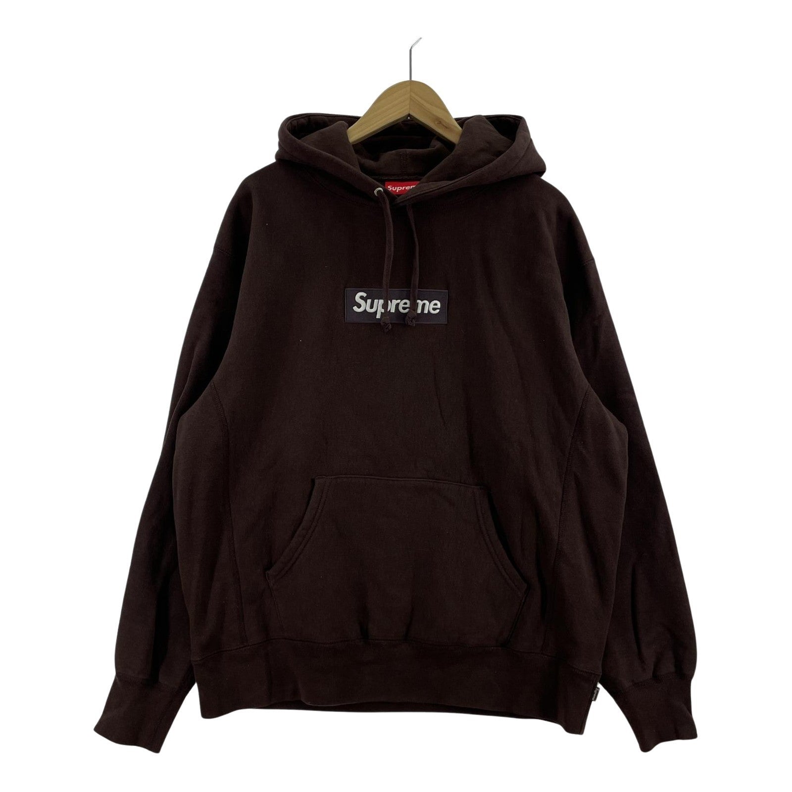 その他トップス Supreme ボックスロゴ パーカー ブラウン M M ブラウン