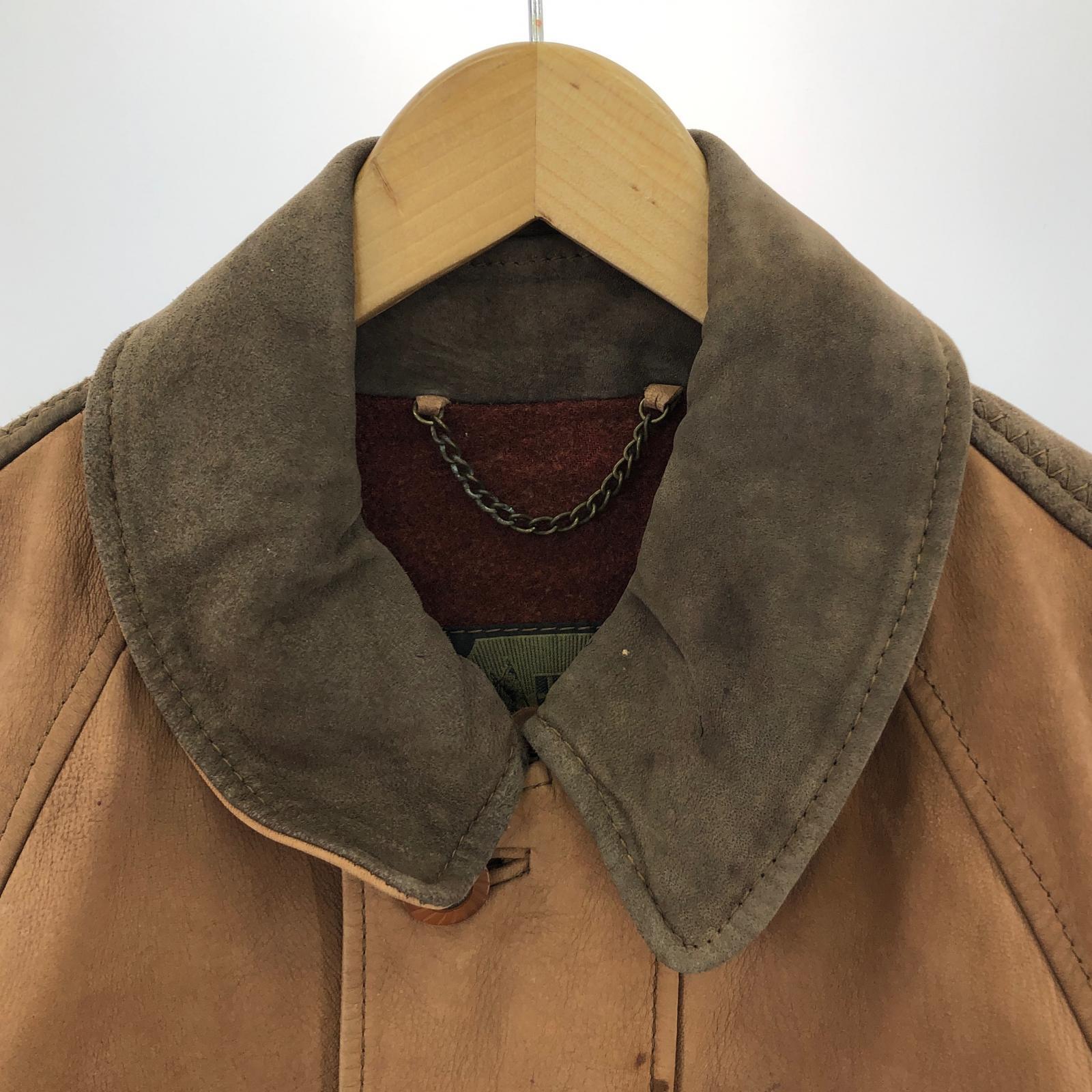 その他アウター APPLAUSI イタリア製 ITALIAN LEATHER レザージャケット(48) ブラウン ブラウン
