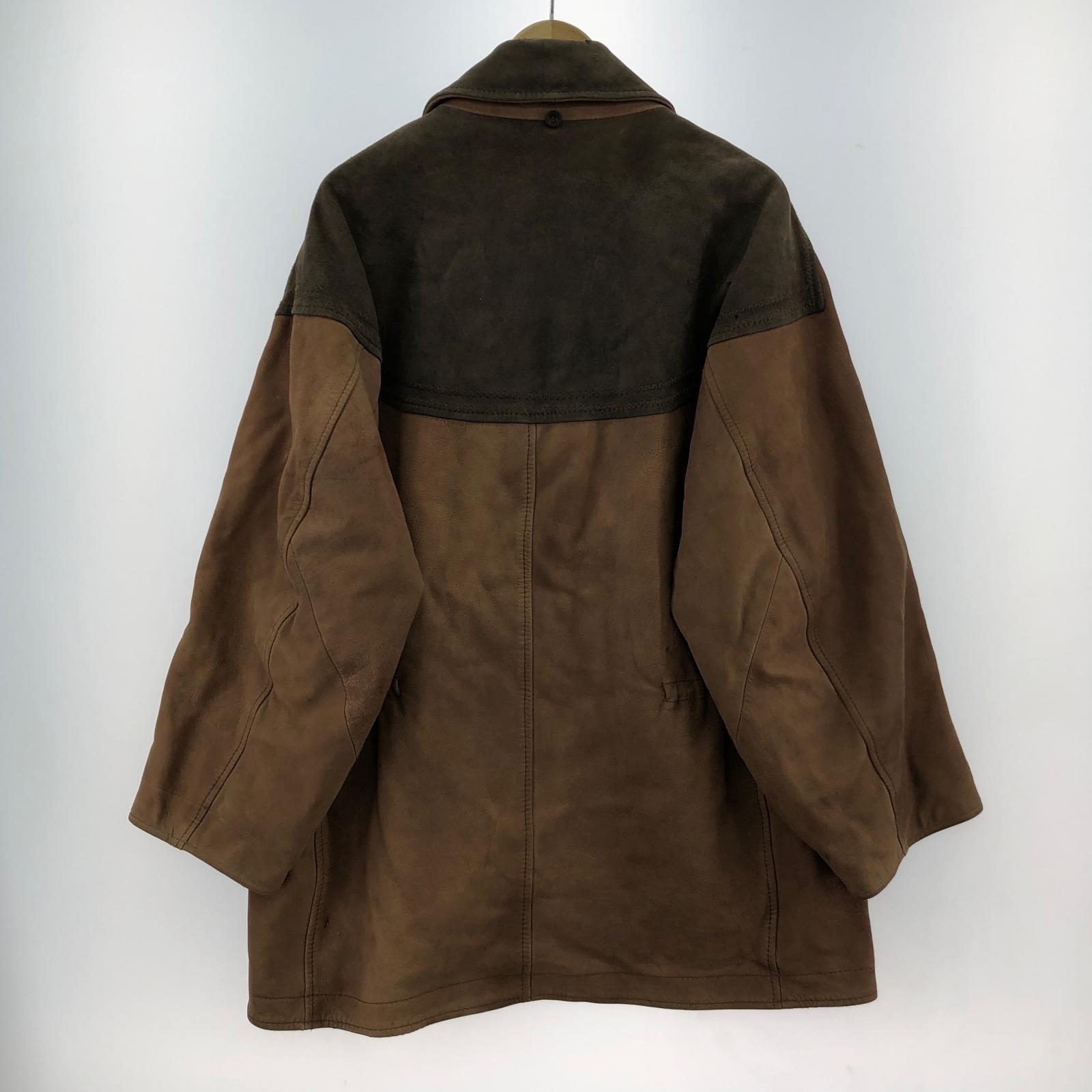 その他アウター APPLAUSI イタリア製 ITALIAN LEATHER レザージャケット(48) ブラウン ブラウン