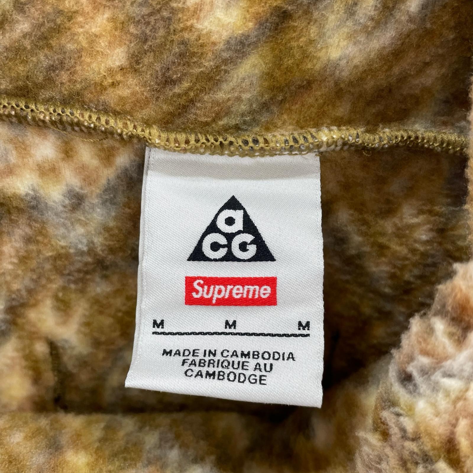その他アウター Supreme×NIKE ACG Fleece Pullov M