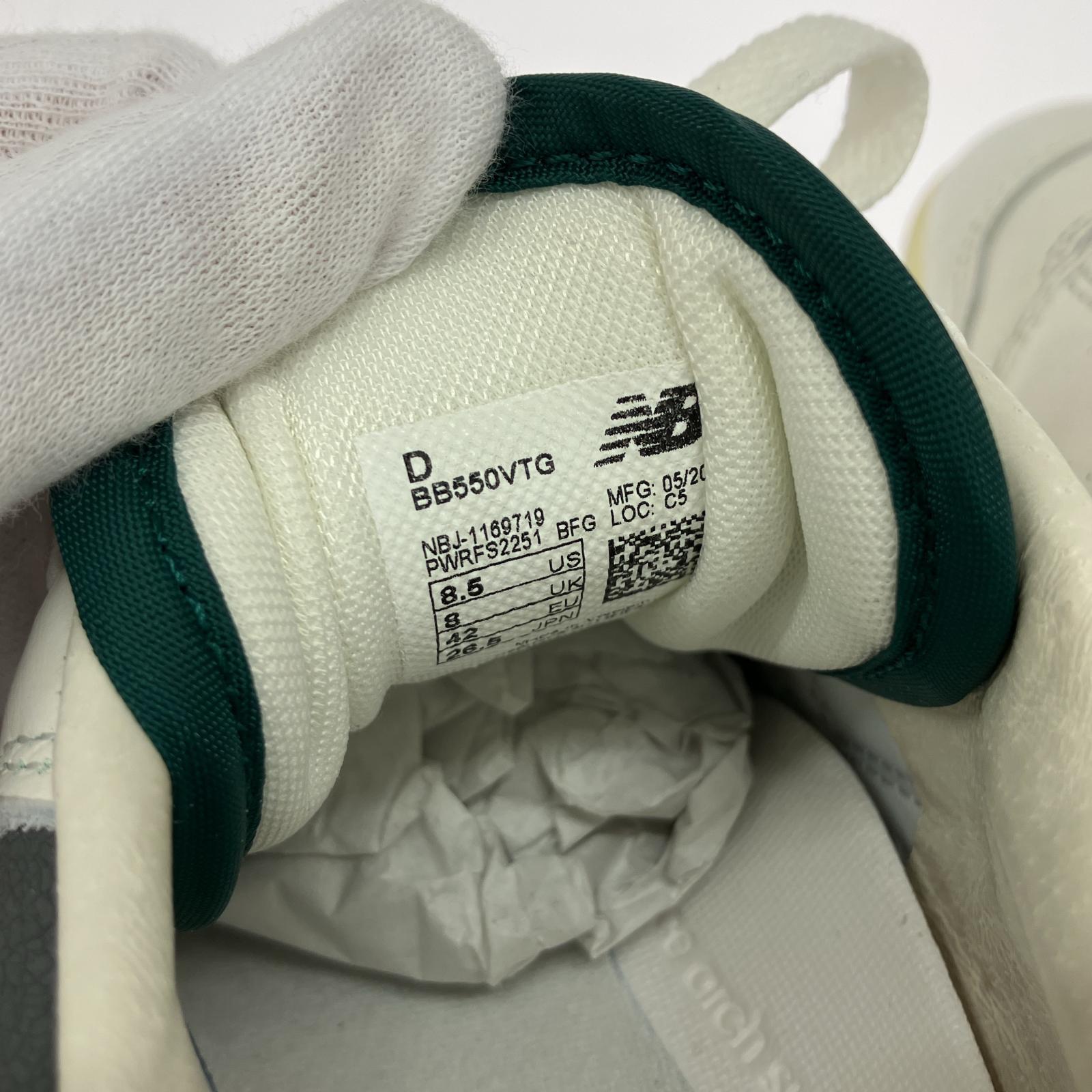 その他靴 NEW BALANCE BB550VTG 26.5cm ホワイト