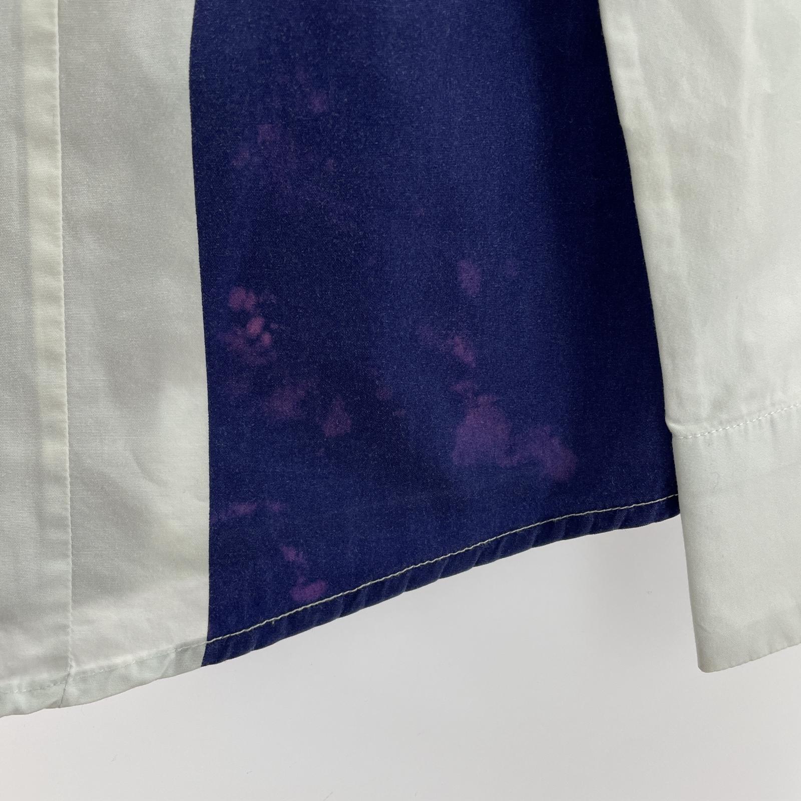 長袖シャツ JIL SANDER ジオメトリックLSシャツ S ホワイト S ホワイト