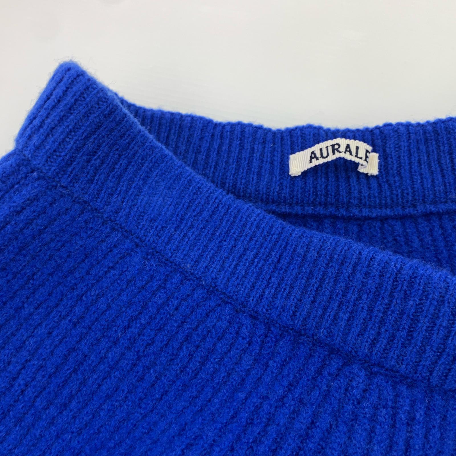 スカート MILLED FRENCH MERINO RIB KNIT FLARE SKIRT