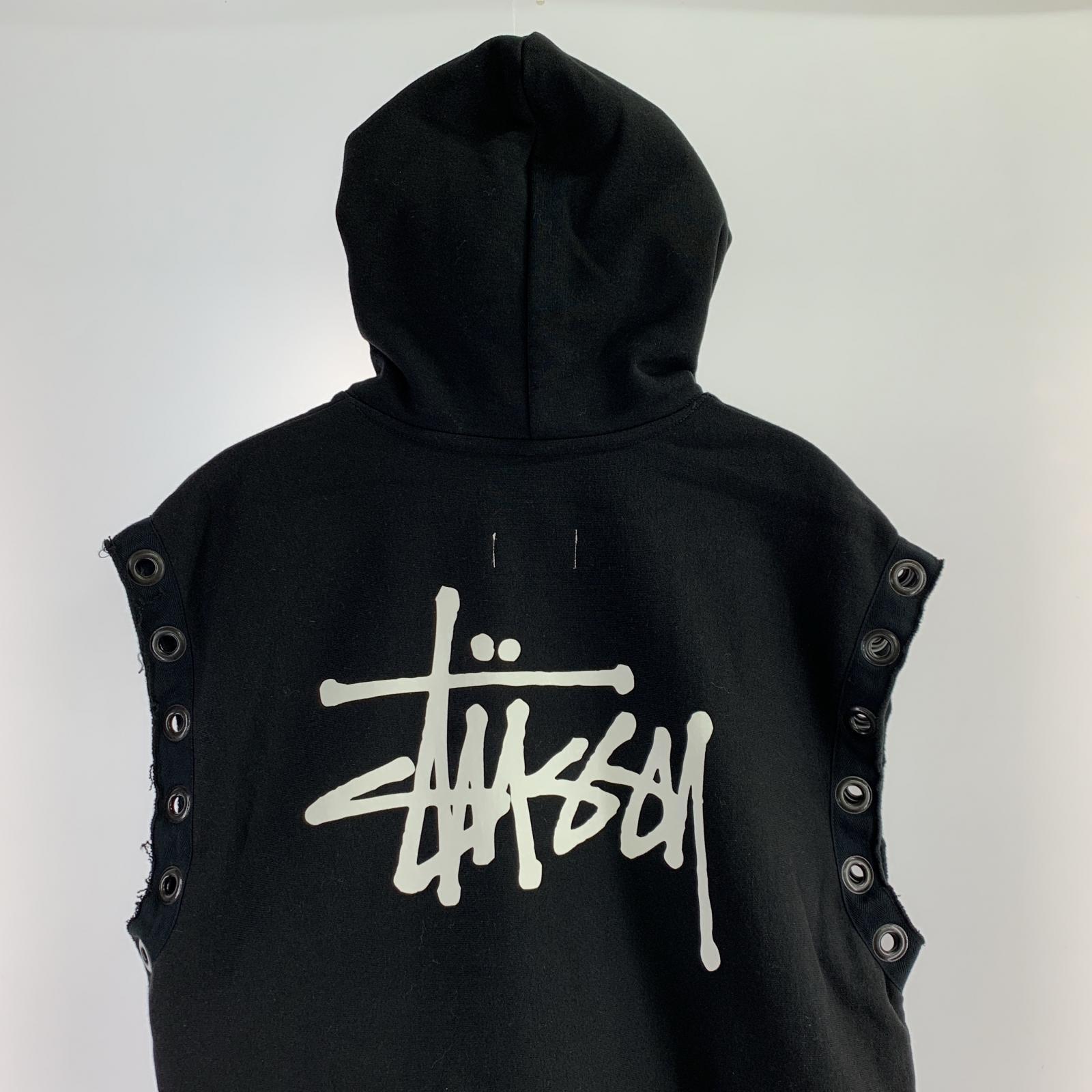 その他トップス eYe JUNYA WATANABE MAN × STUSSY 24SS Customiz Hoodie L ブラック L ブラック