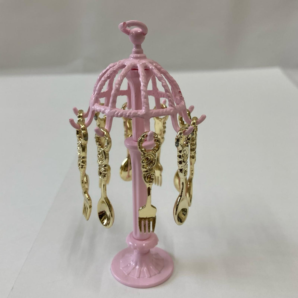 9.プリンセスティーパーティ 夢見る木馬のカトラリーツリー リーメント