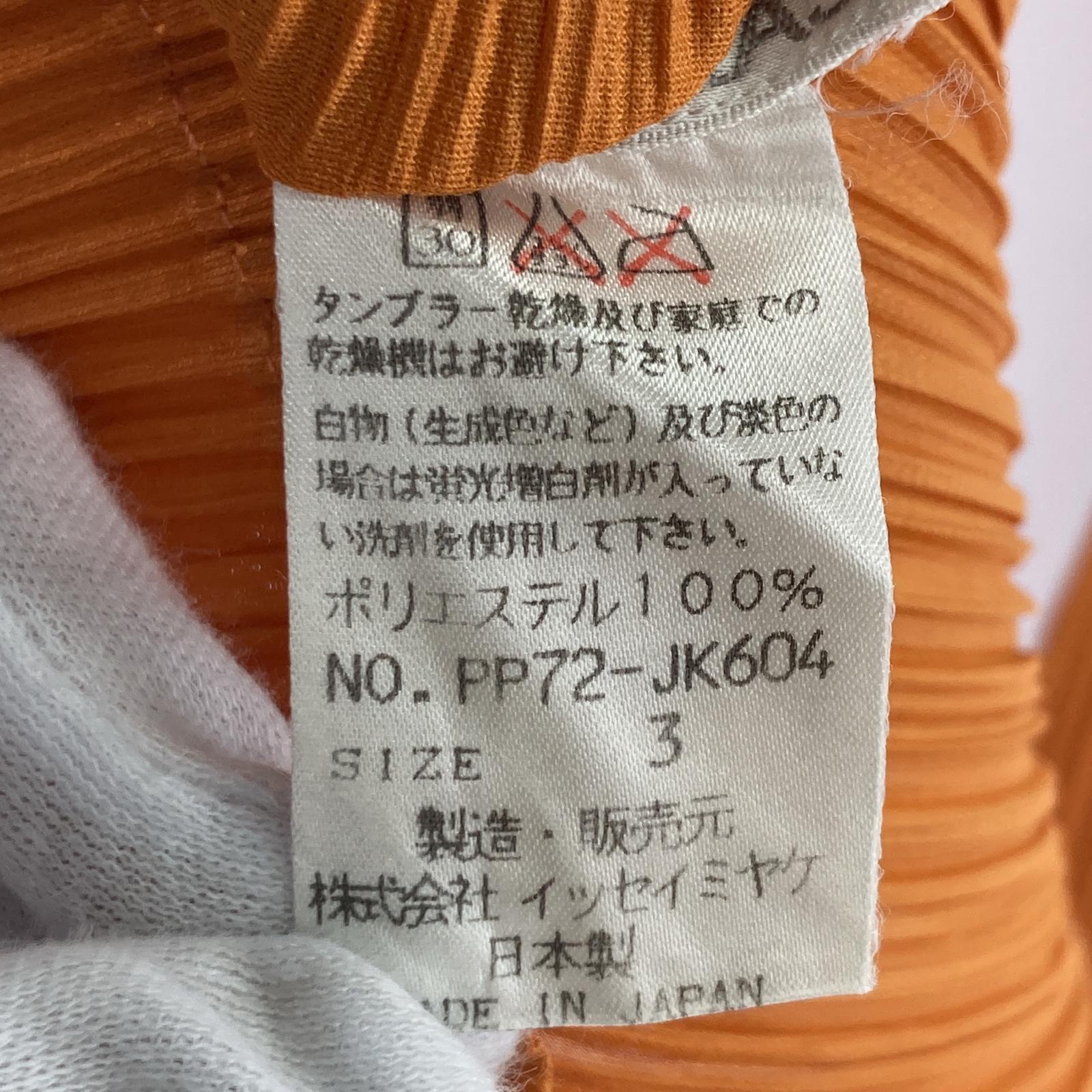 その他トップス PLEATS PLEASEトップス 3 オレンジ
