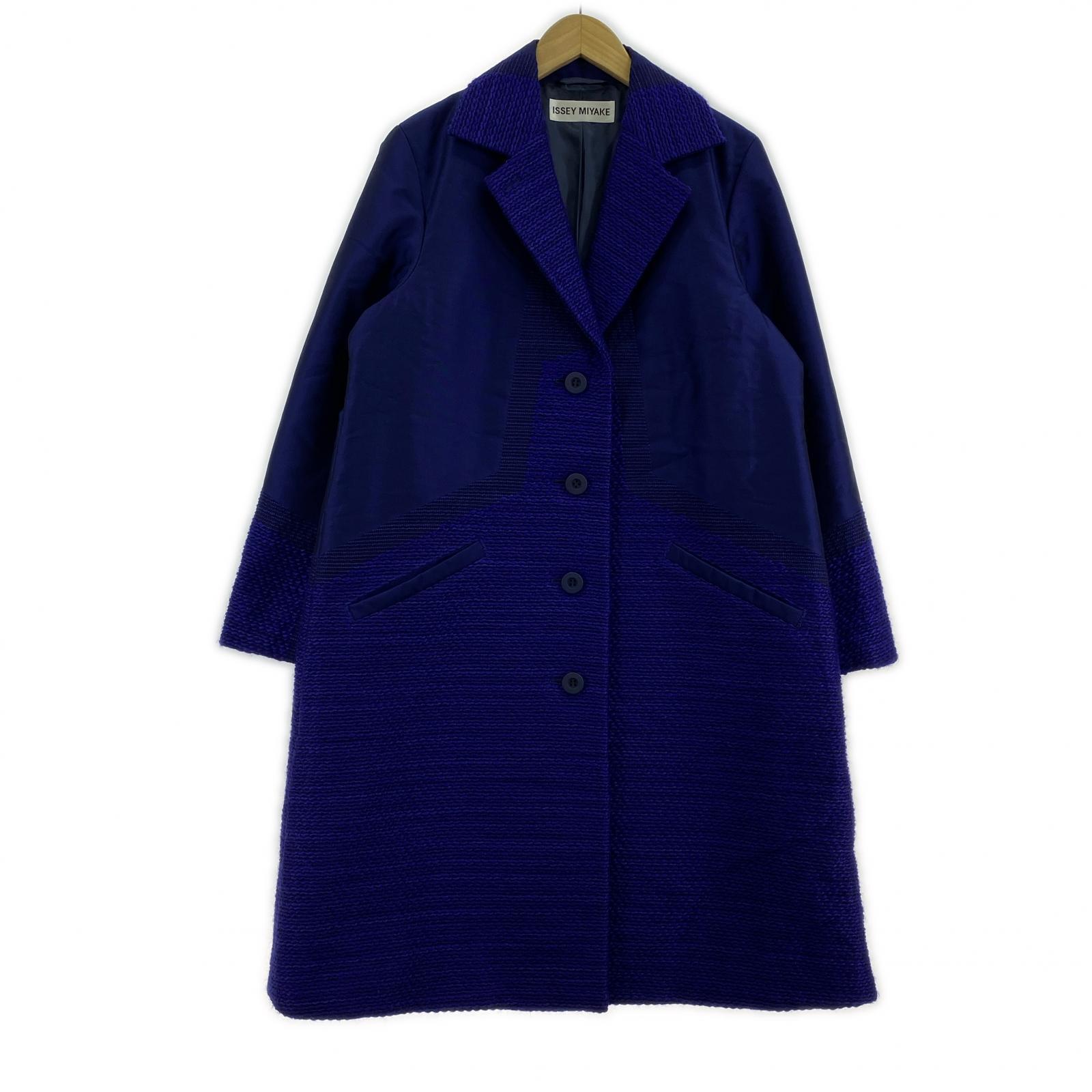 その他アウター ISSEY MIYAKEコート 3 ブルー