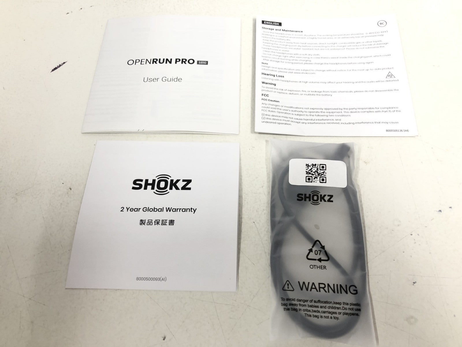 SHHOKZ OPENRUN PRO 骨伝導イヤホン オーディオ機器