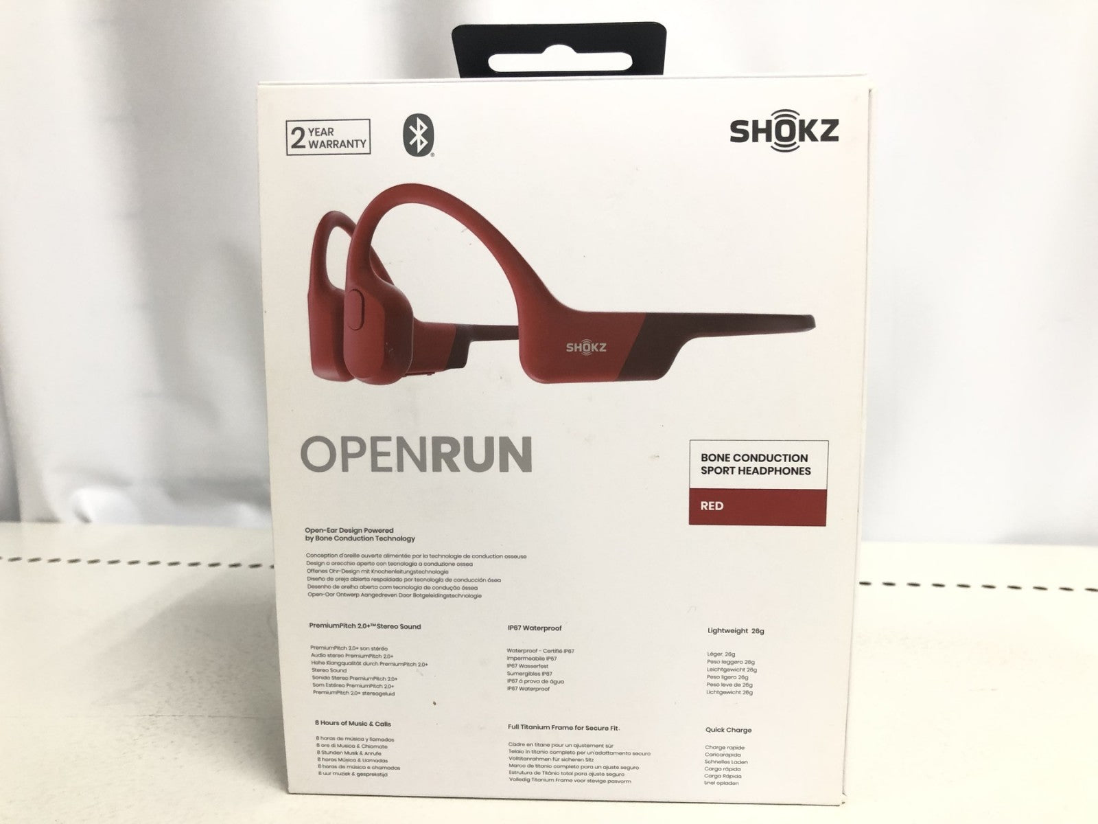 SHOKZ OPENRUN 骨伝導イヤホン オーディオ機器