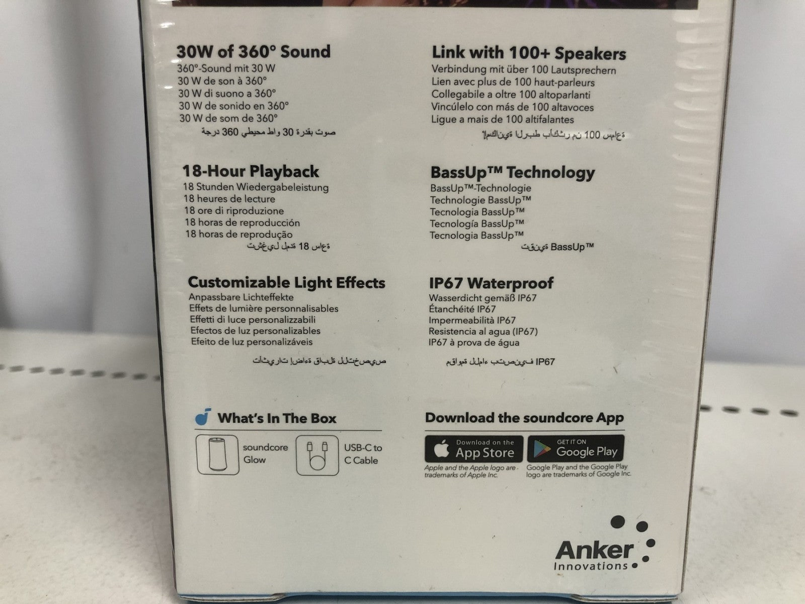 soundcore Glow A3166011 00 オーディオ機器