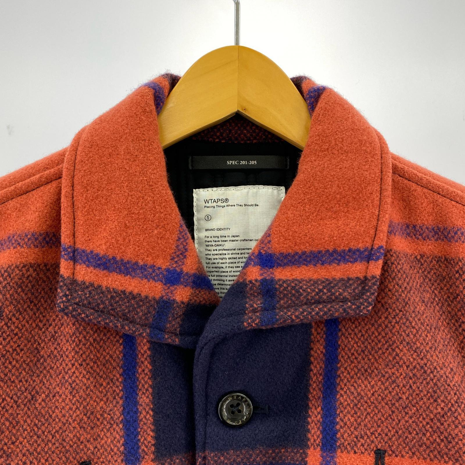 その他トップス M WTAPS WOOLJKT 122GWDT-JKM06 オレンジ