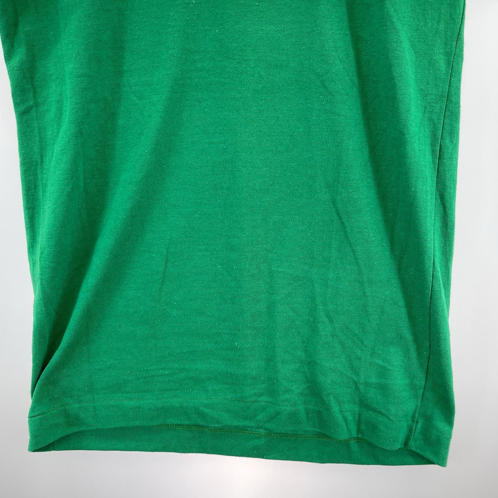 半袖Tシャツ 80s USA製 SS TEE 緑 M グリーン