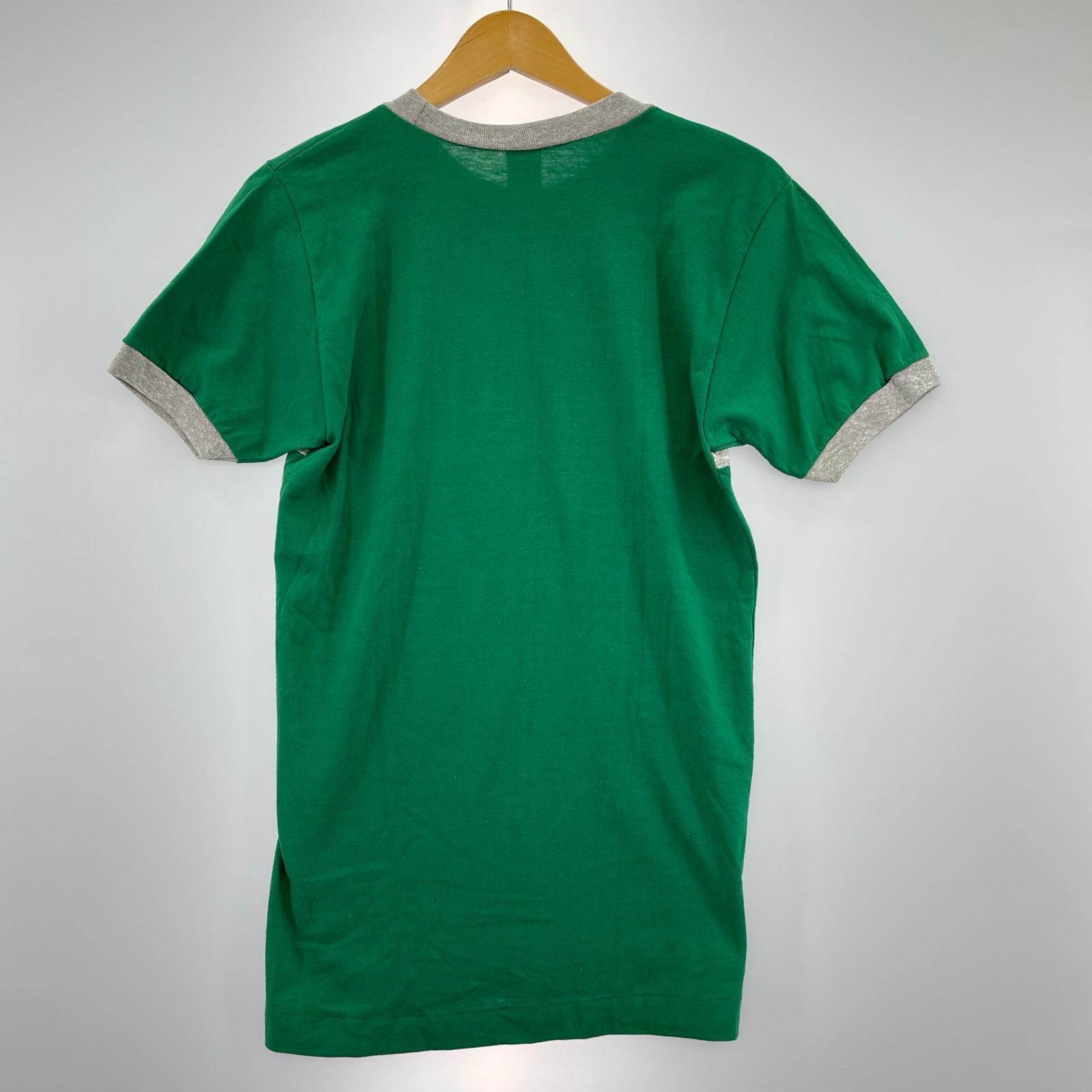 半袖Tシャツ 80s USA製 SS TEE 緑 M グリーン
