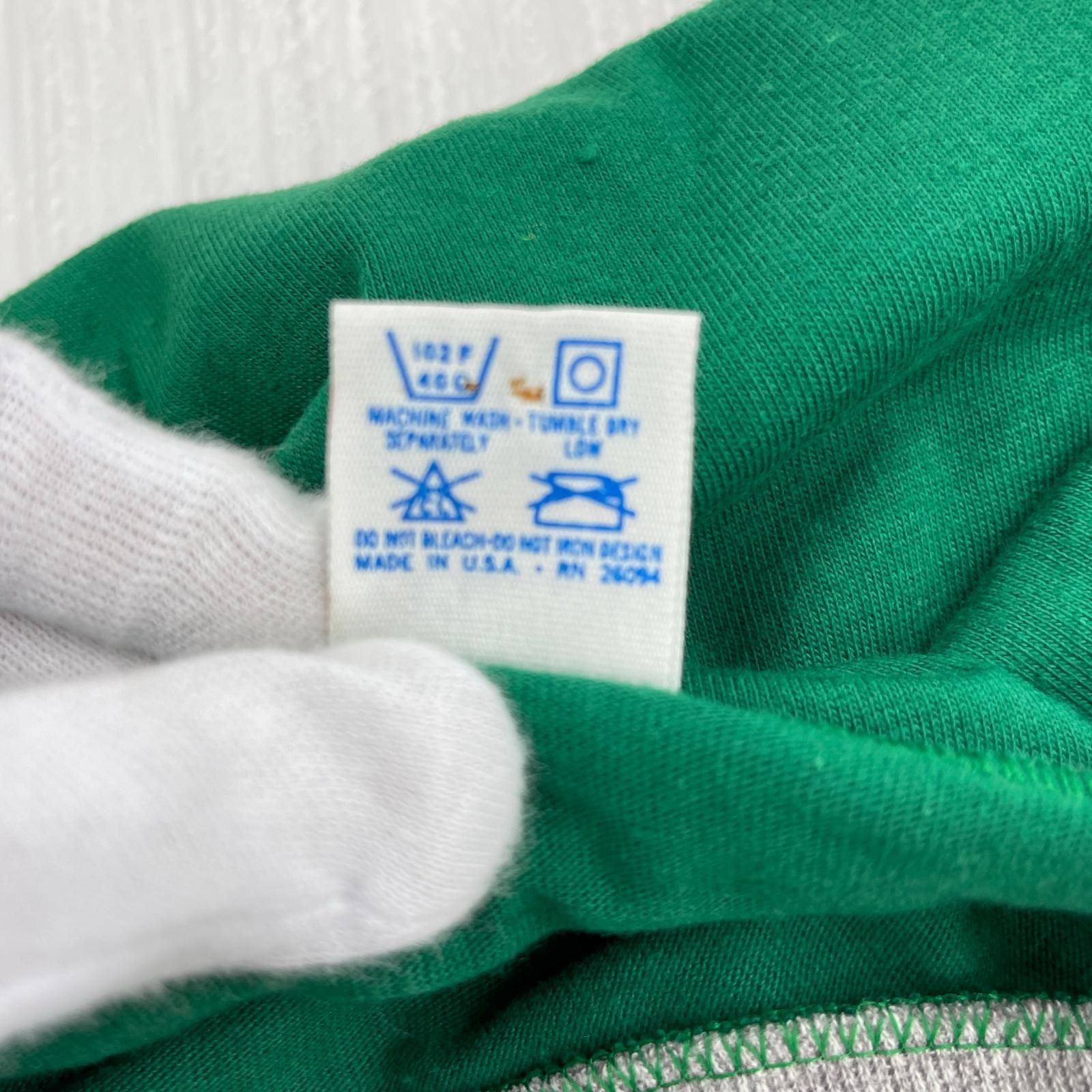半袖Tシャツ 80s USA製 SS TEE 緑 M グリーン