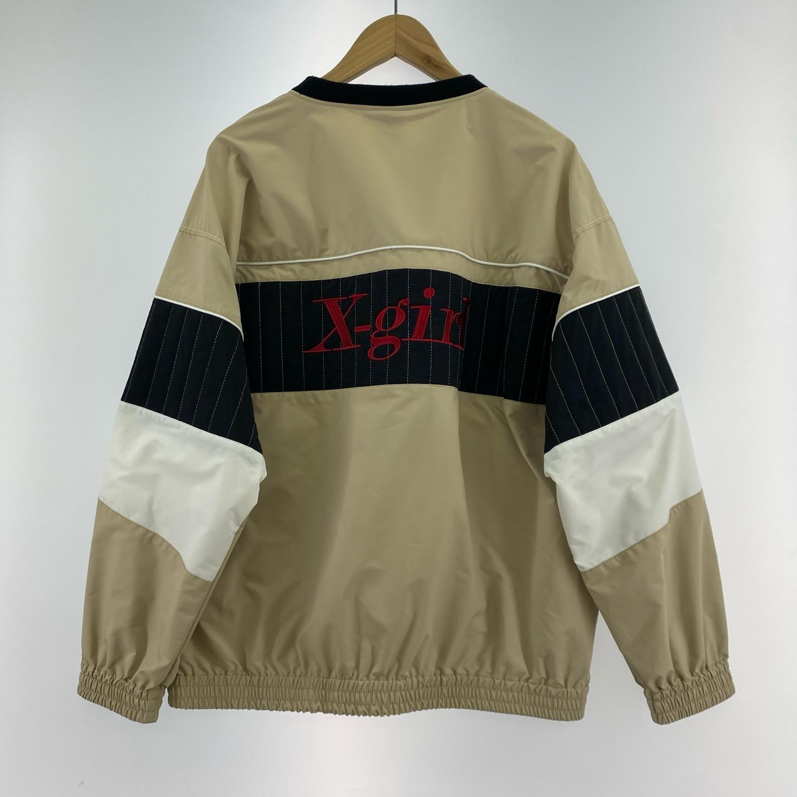 その他トップス W/X-girl パネルトラックトップ M ベージュ