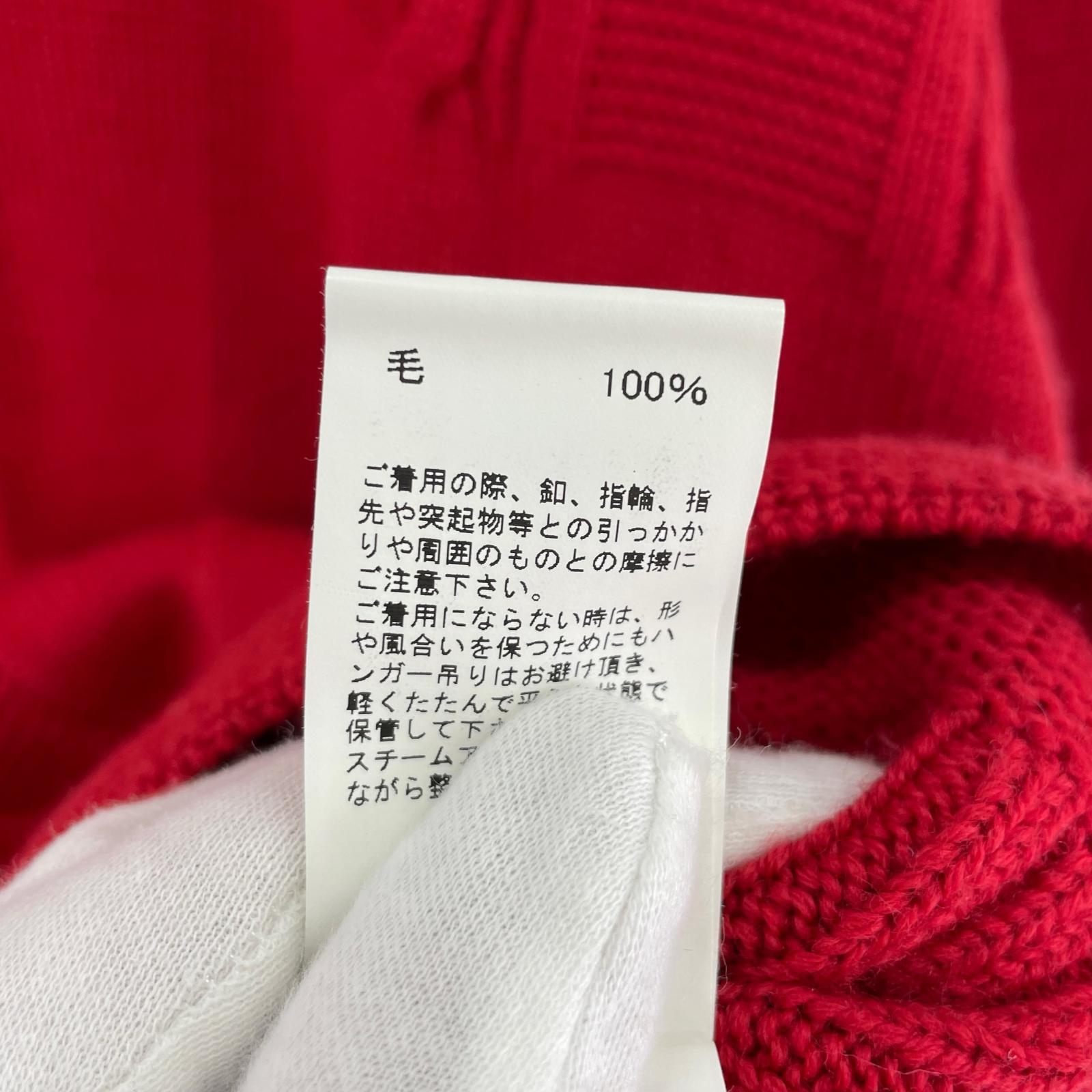 その他トップス M Le Tricoteur カーデ 40 レッド